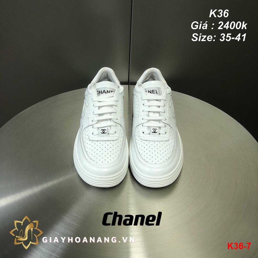 K36-7 Chanel giày thể thao siêu cấp