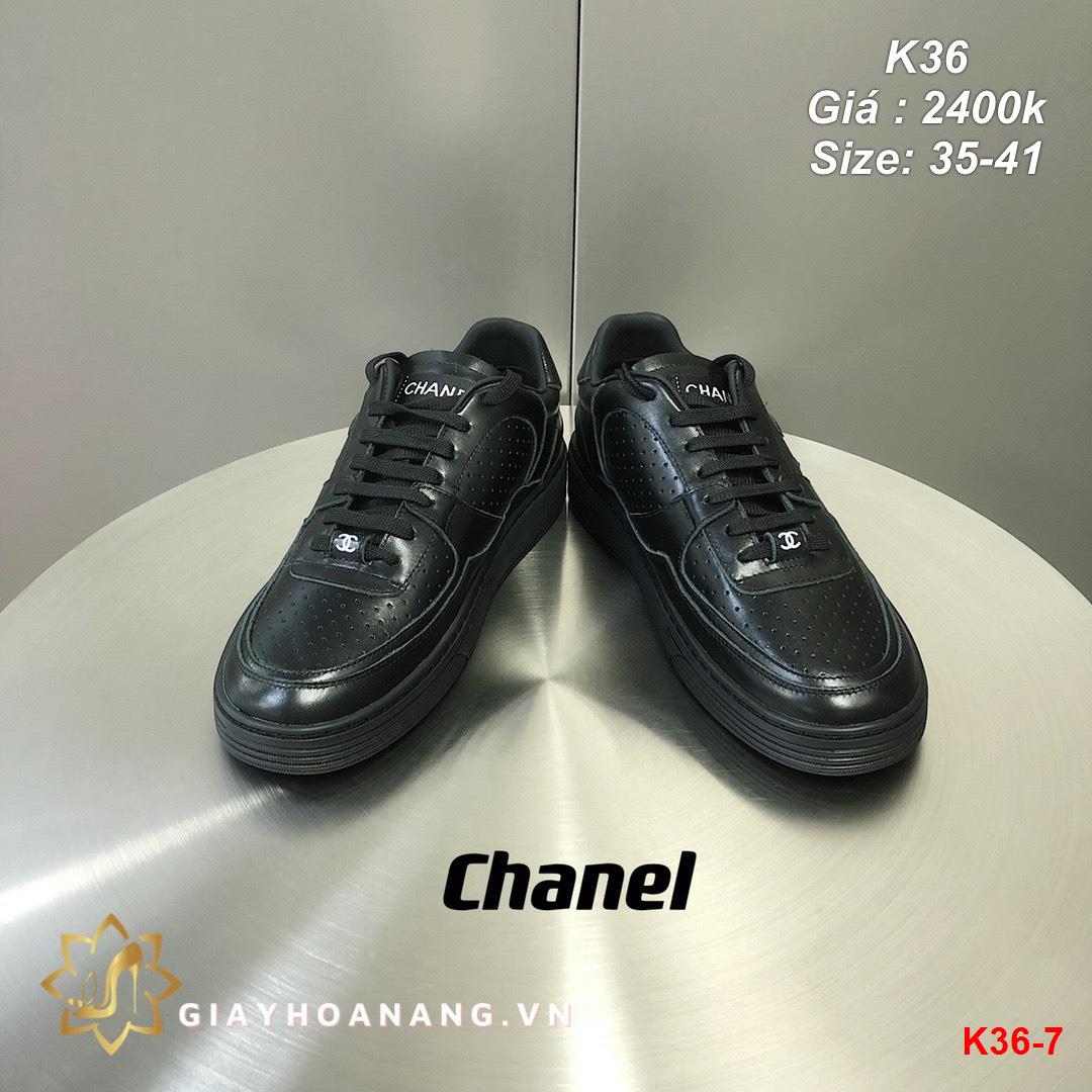 K36-7 Chanel giày thể thao siêu cấp