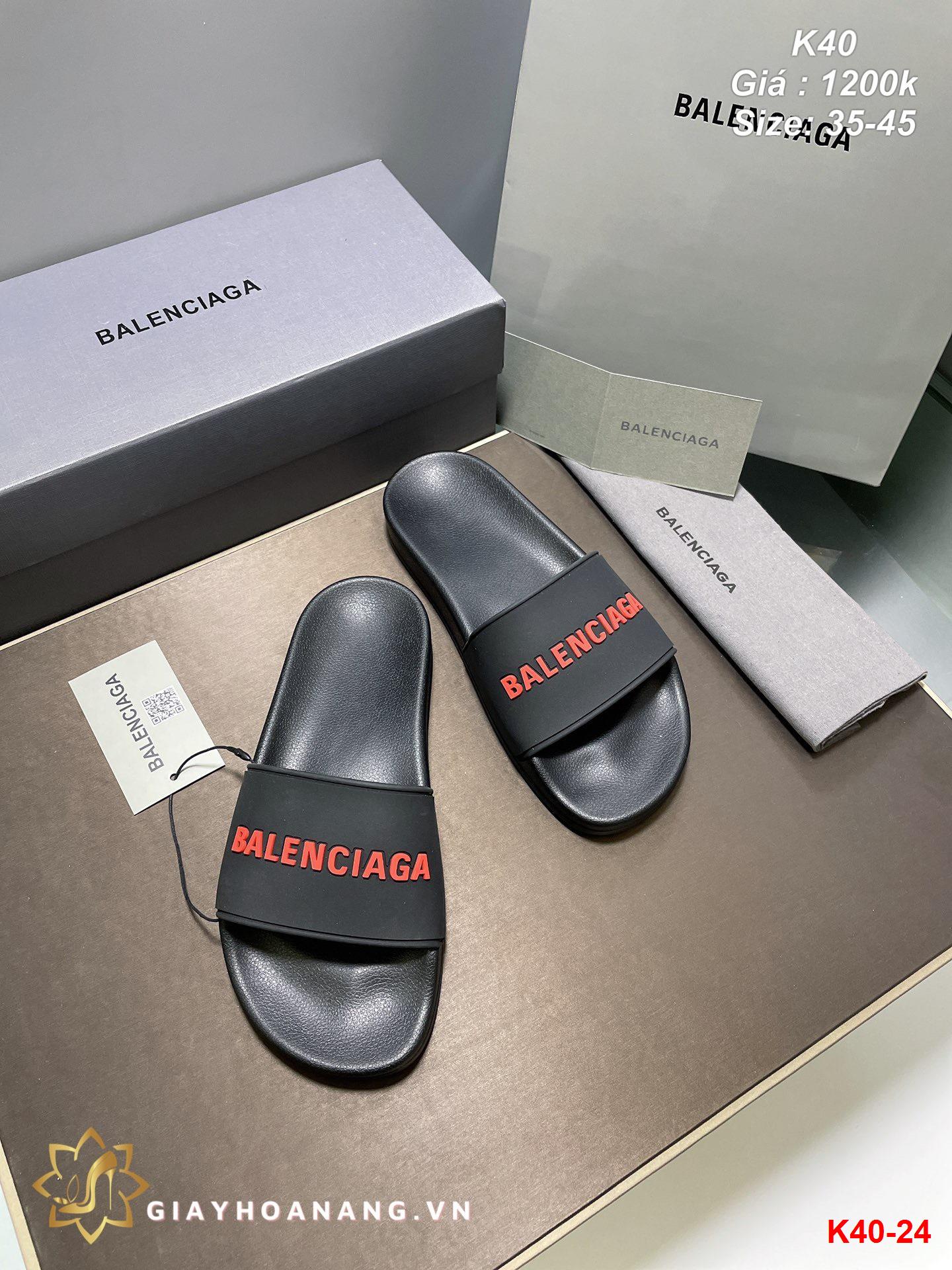 K40-24 Balenciaga dép siêu cấp