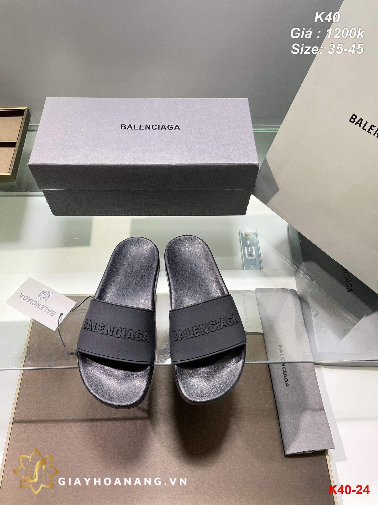 K40-24 Balenciaga dép siêu cấp