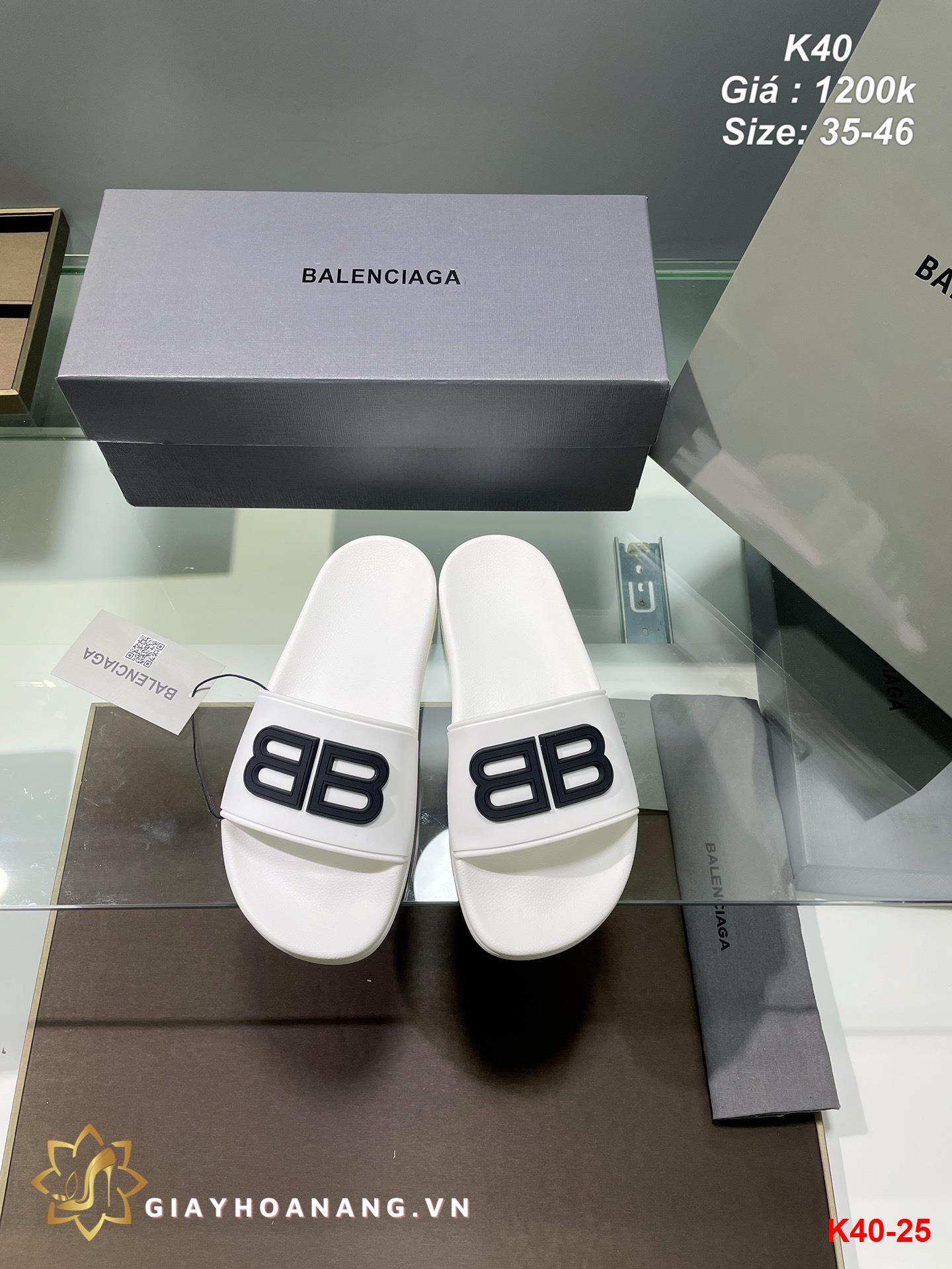 K40-25 Balenciaga dép siêu cấp