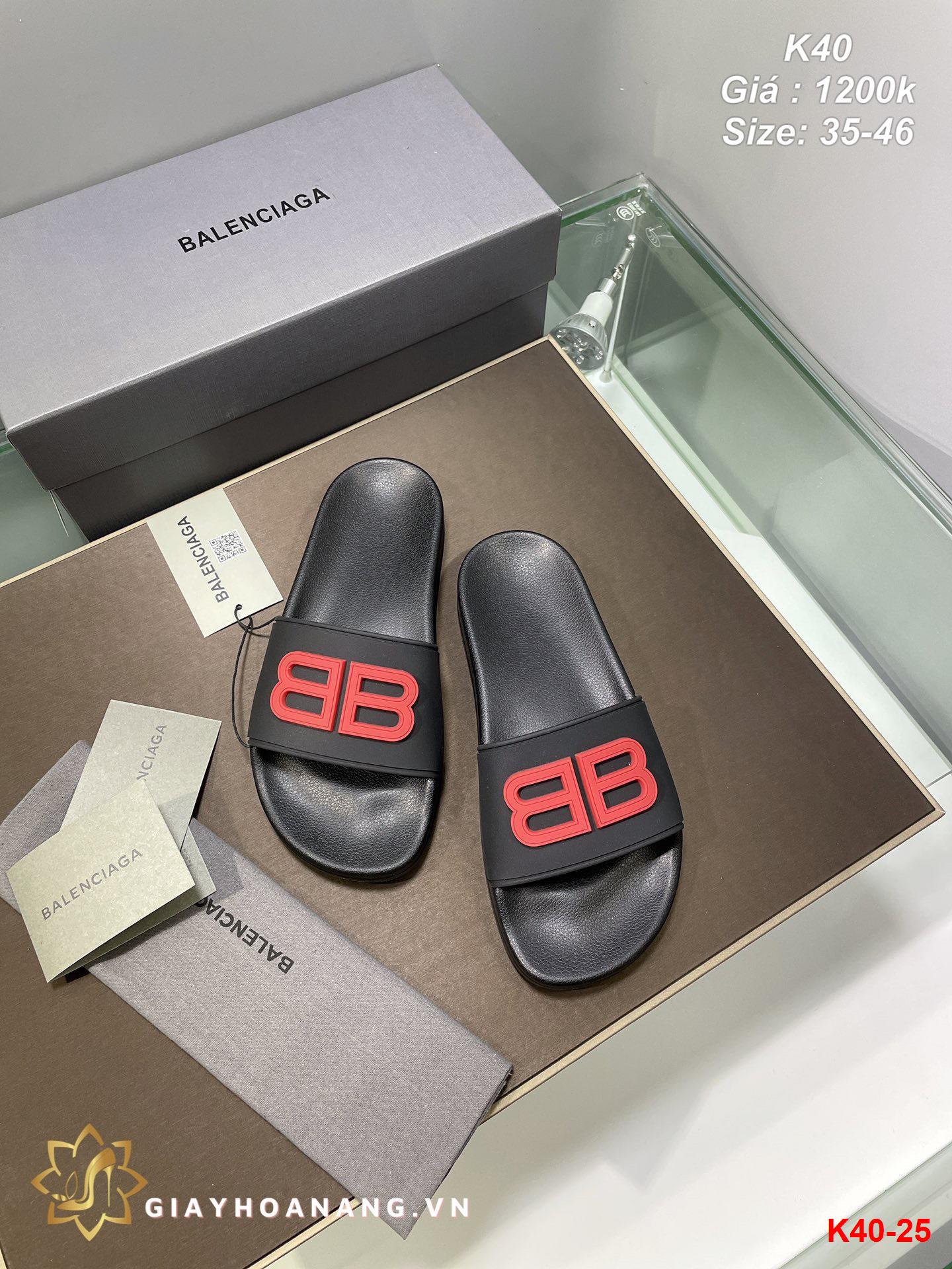 K40-25 Balenciaga dép siêu cấp