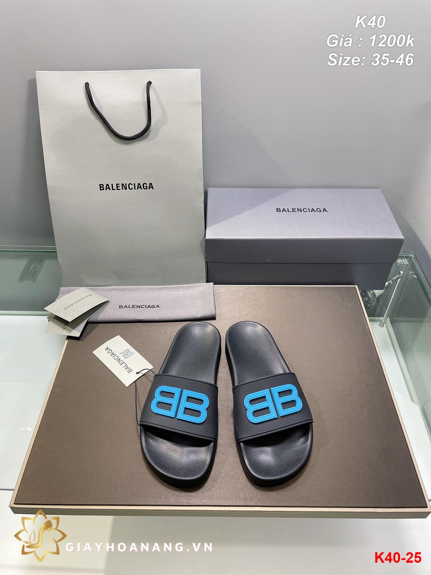 K40-25 Balenciaga dép siêu cấp