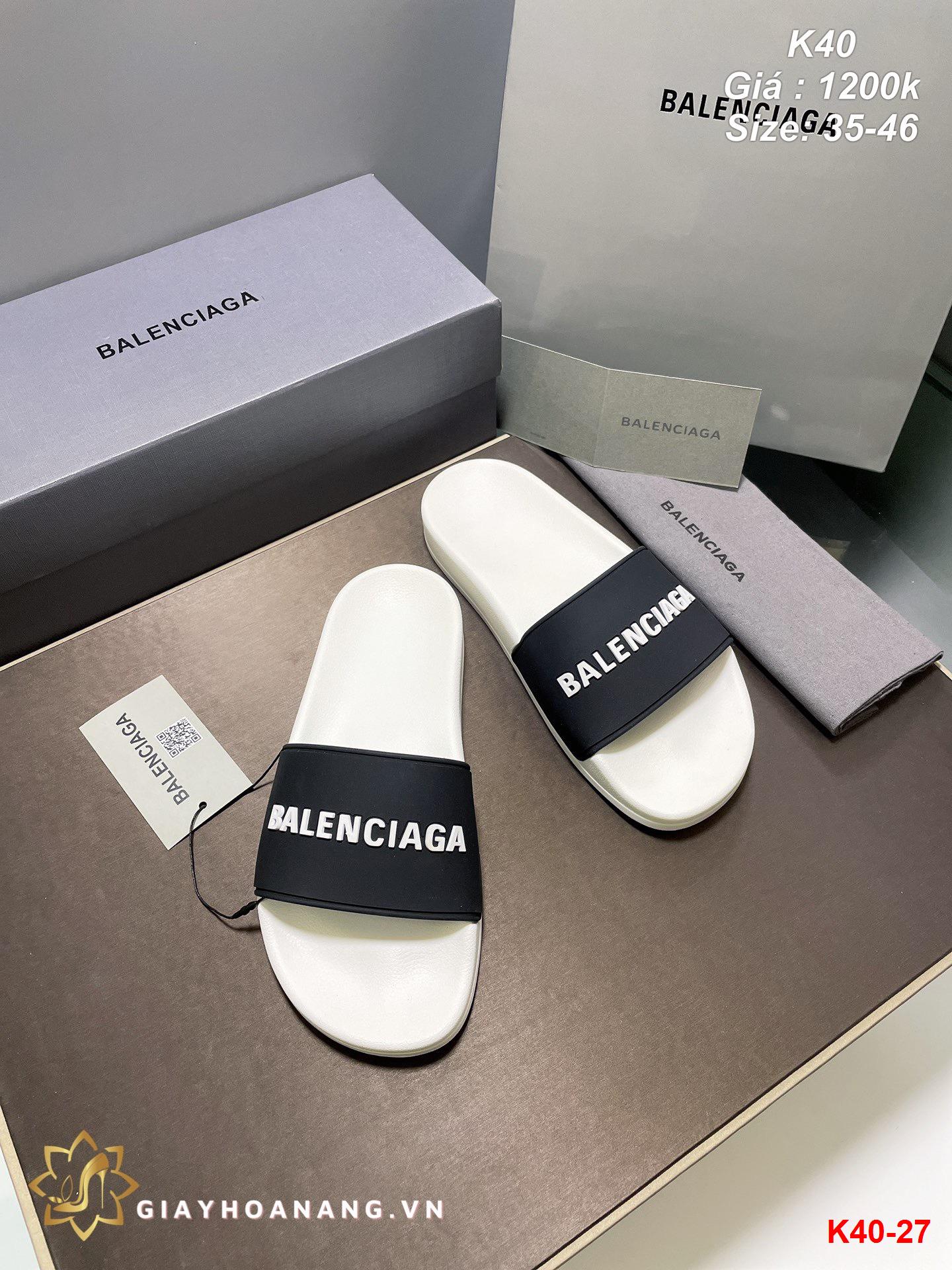 K40-27 Balenciaga dép siêu cấp