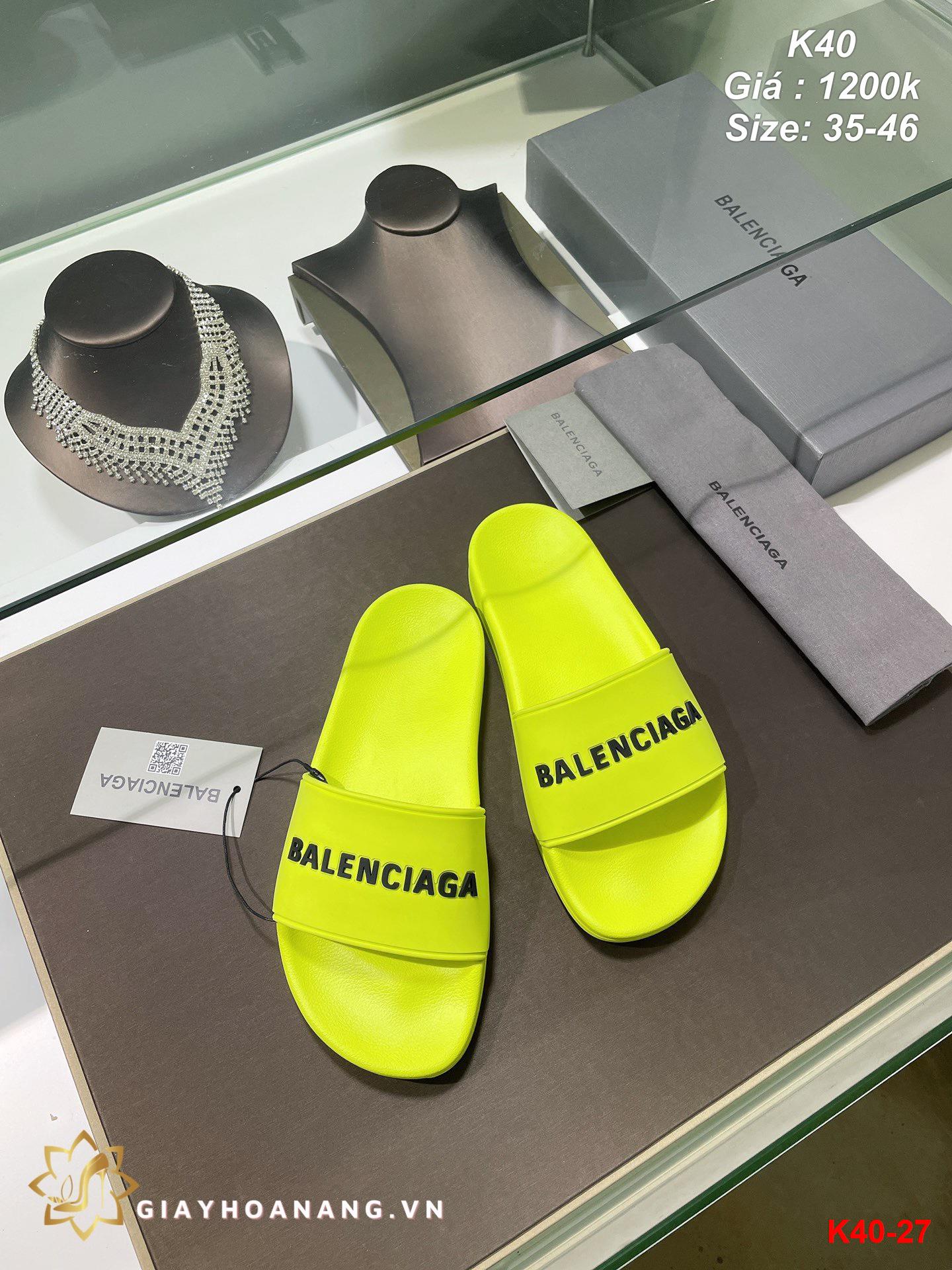 K40-27 Balenciaga dép siêu cấp