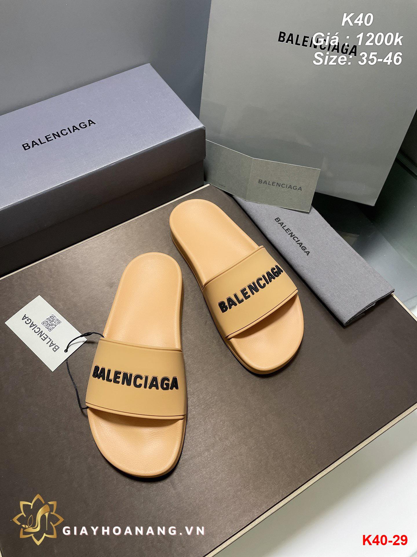 K40-29 Balenciaga dép siêu cấp