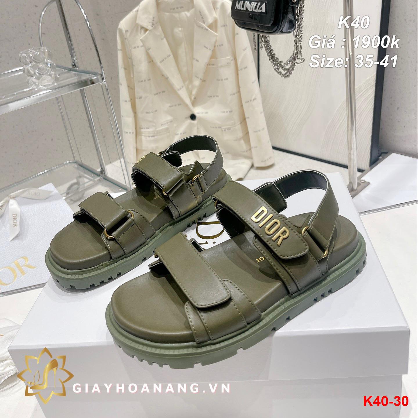 K40-30 Dior sandal siêu cấp