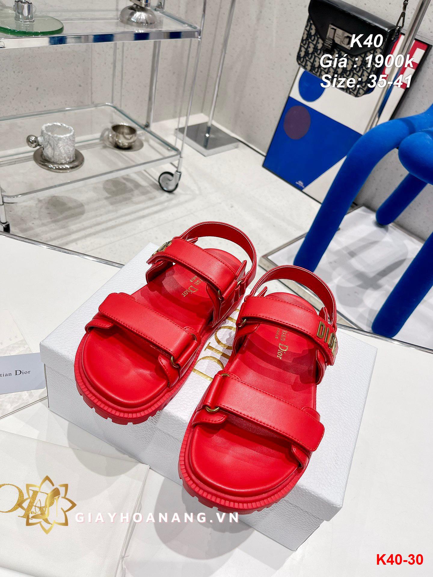 K40-30 Dior sandal siêu cấp