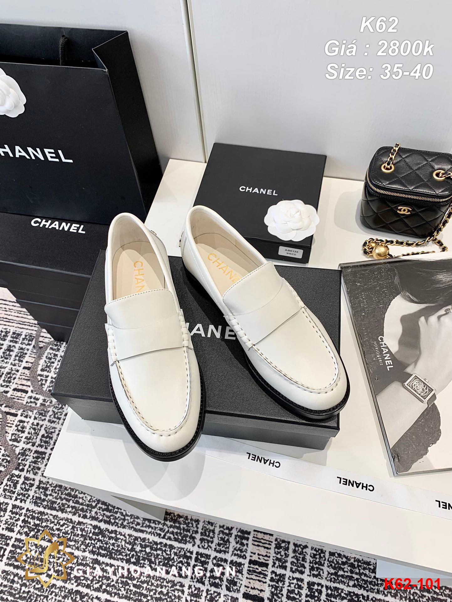 K62-101 Chanel giày lười siêu cấp