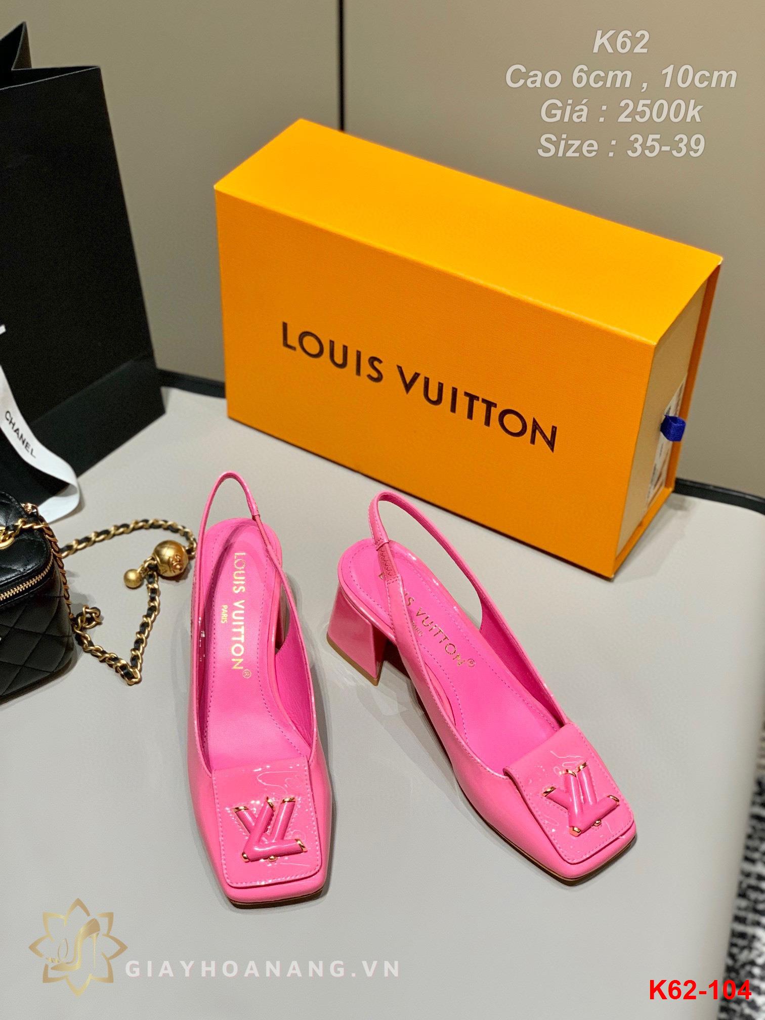 K62-104 Louis Vuitton sandal cao 6cm , 10cm siêu cấp