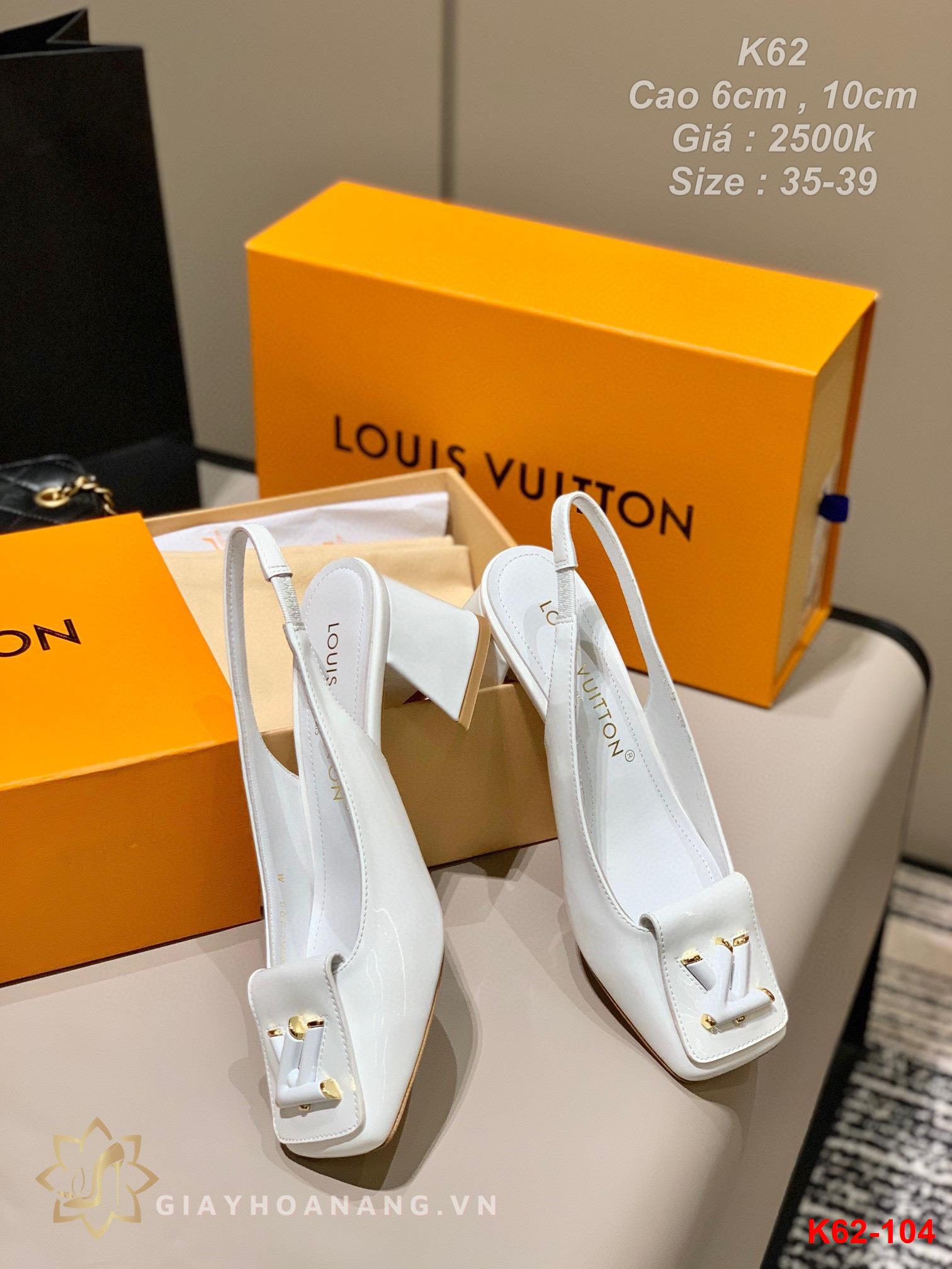 K62-104 Louis Vuitton sandal cao 6cm , 10cm siêu cấp