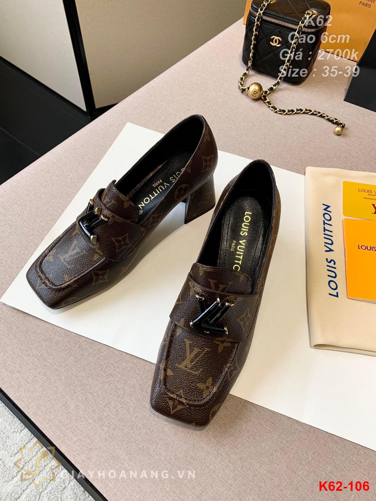 K62-106 Louis Vuitton giày cao 6cm siêu cấp