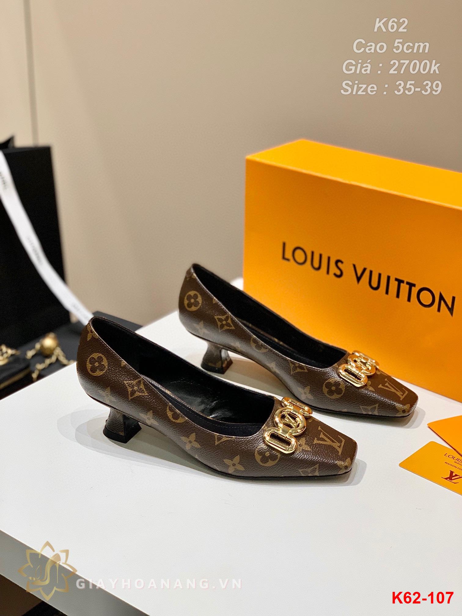 K62-107 Louis Vuitton giày cao 5cm siêu cấp