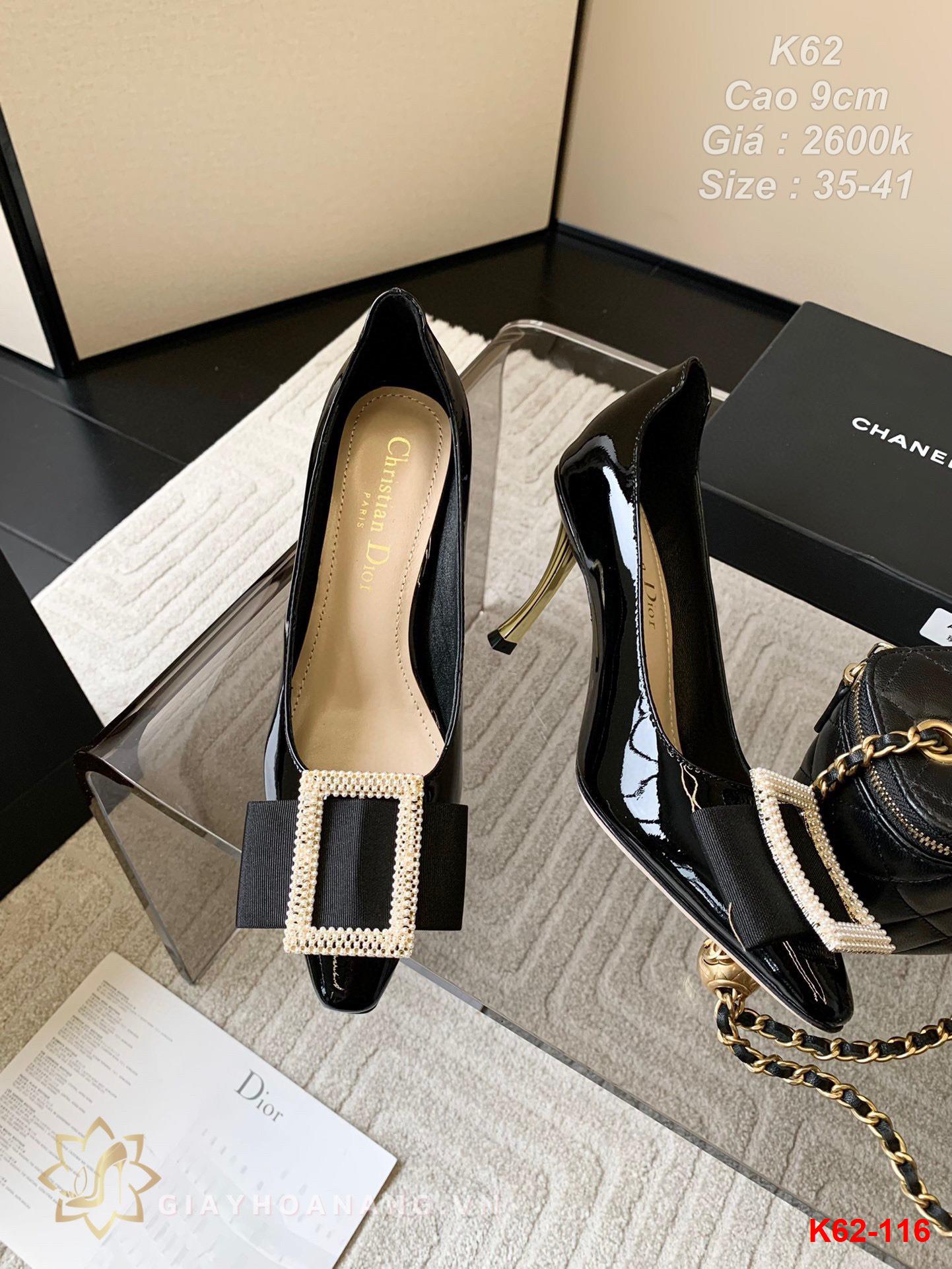 K62-116 Dior giày cao 9cm siêu cấp