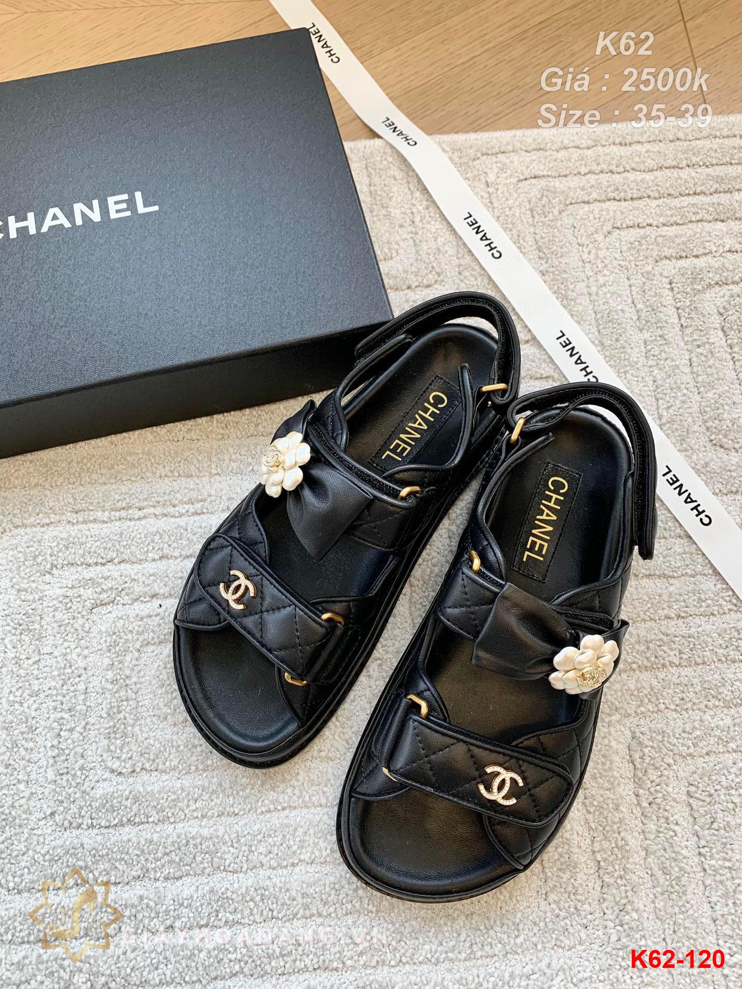 K62-120 Chanel sandal siêu cấp