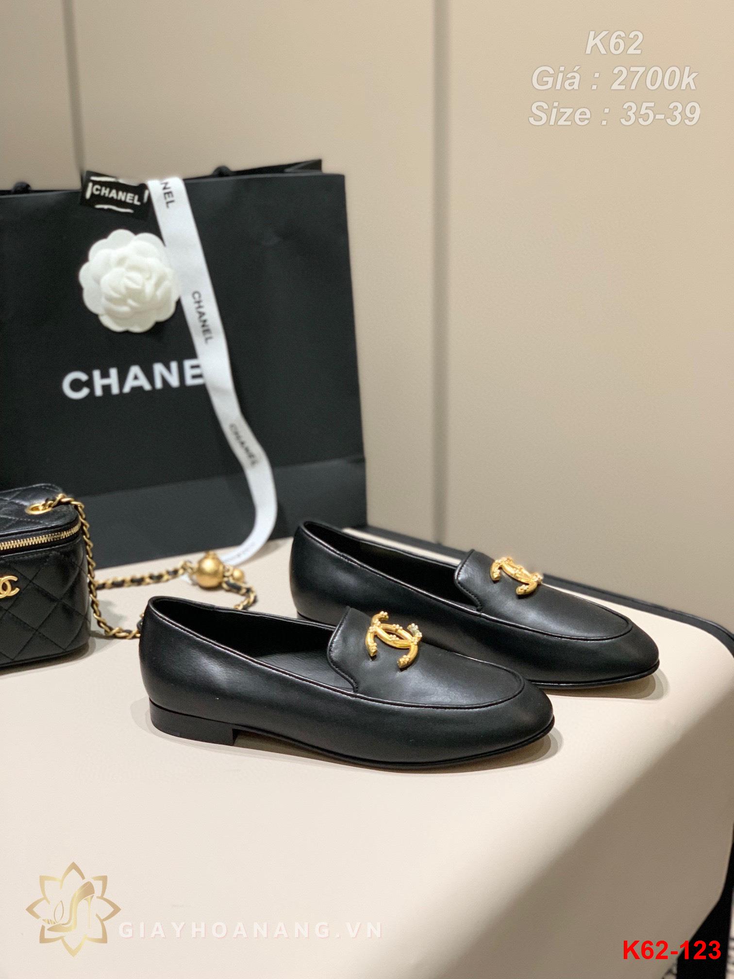K62-123 Chanel giày lười siêu cấp