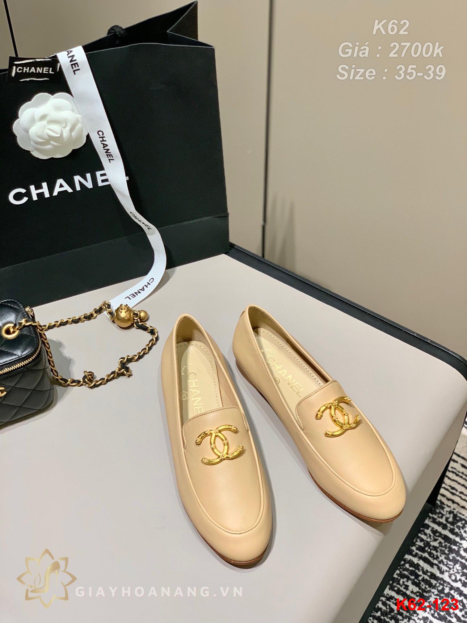 K62-123 Chanel giày lười siêu cấp