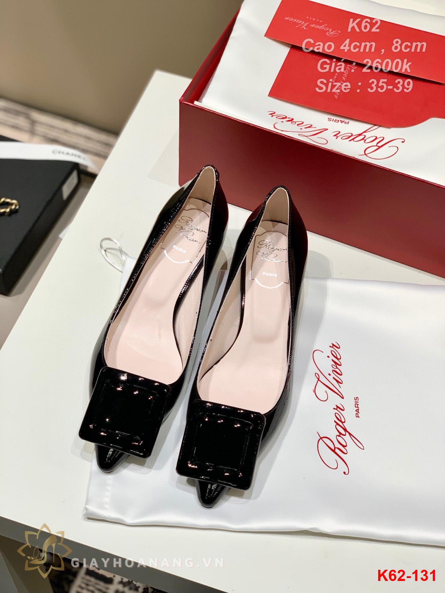 K62-131 Roger Vivier giày cao gót 4cm , 8cm siêu cấp