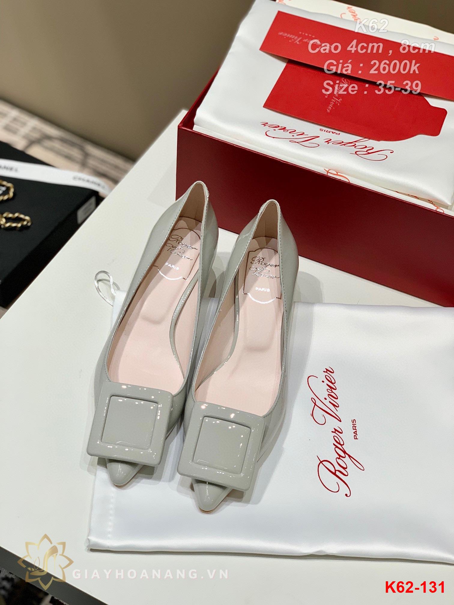 K62-131 Roger Vivier giày cao gót 4cm , 8cm siêu cấp