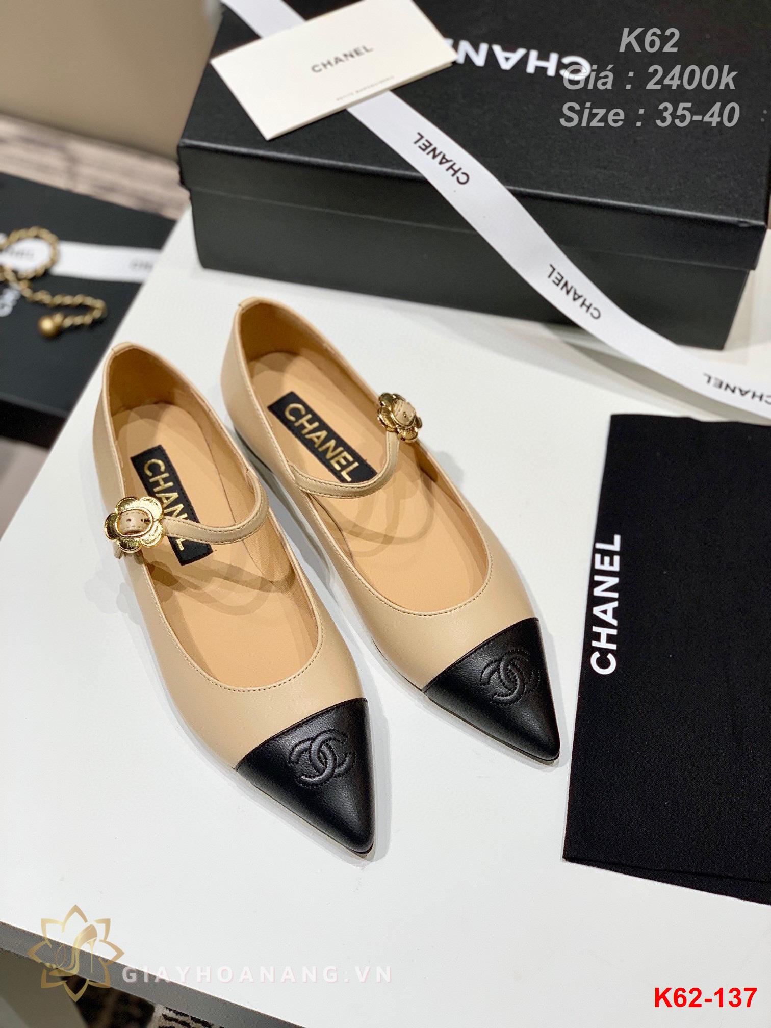 K62-137 Chanel giày bệt siêu cấp