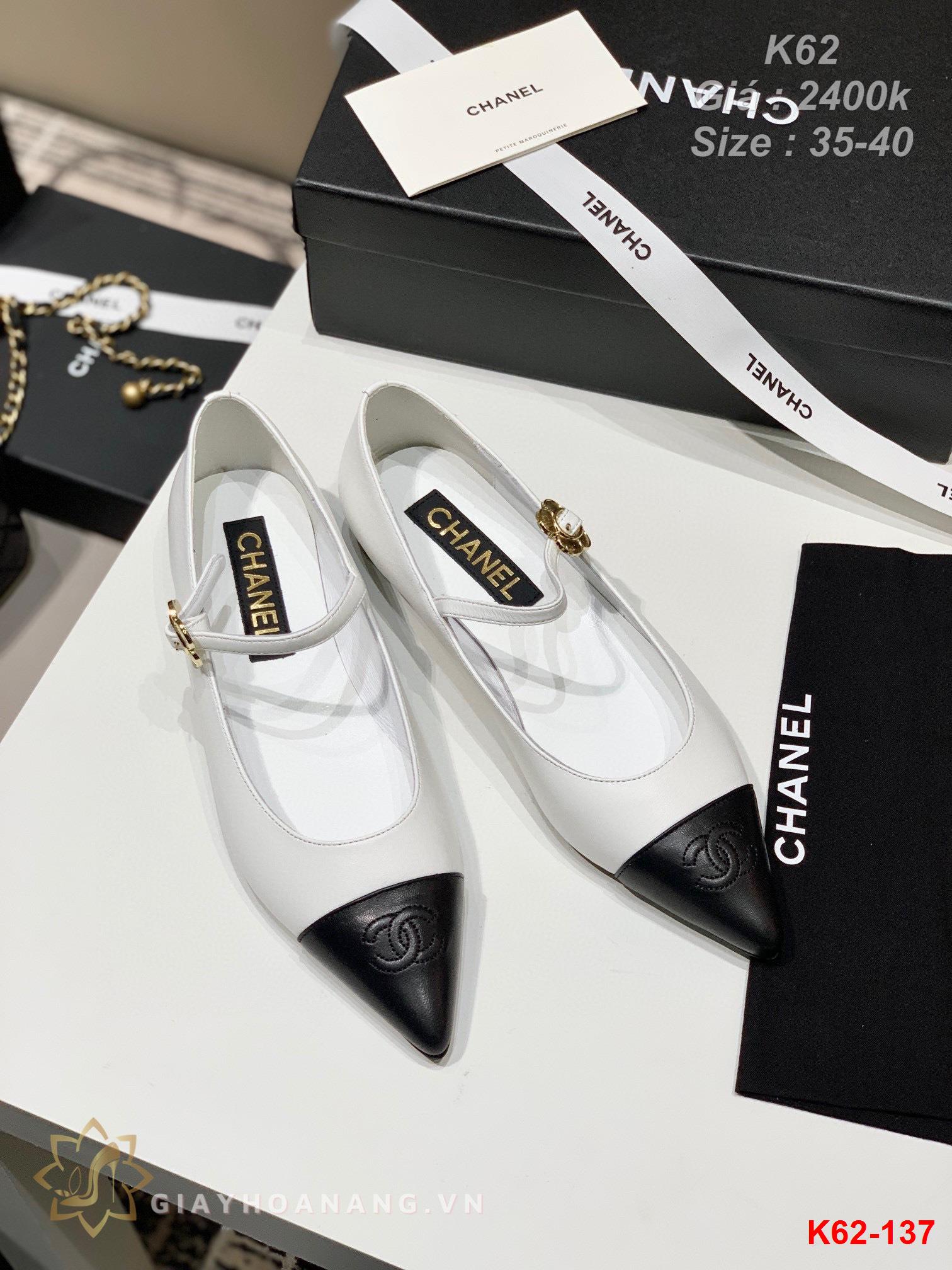 K62-137 Chanel giày bệt siêu cấp