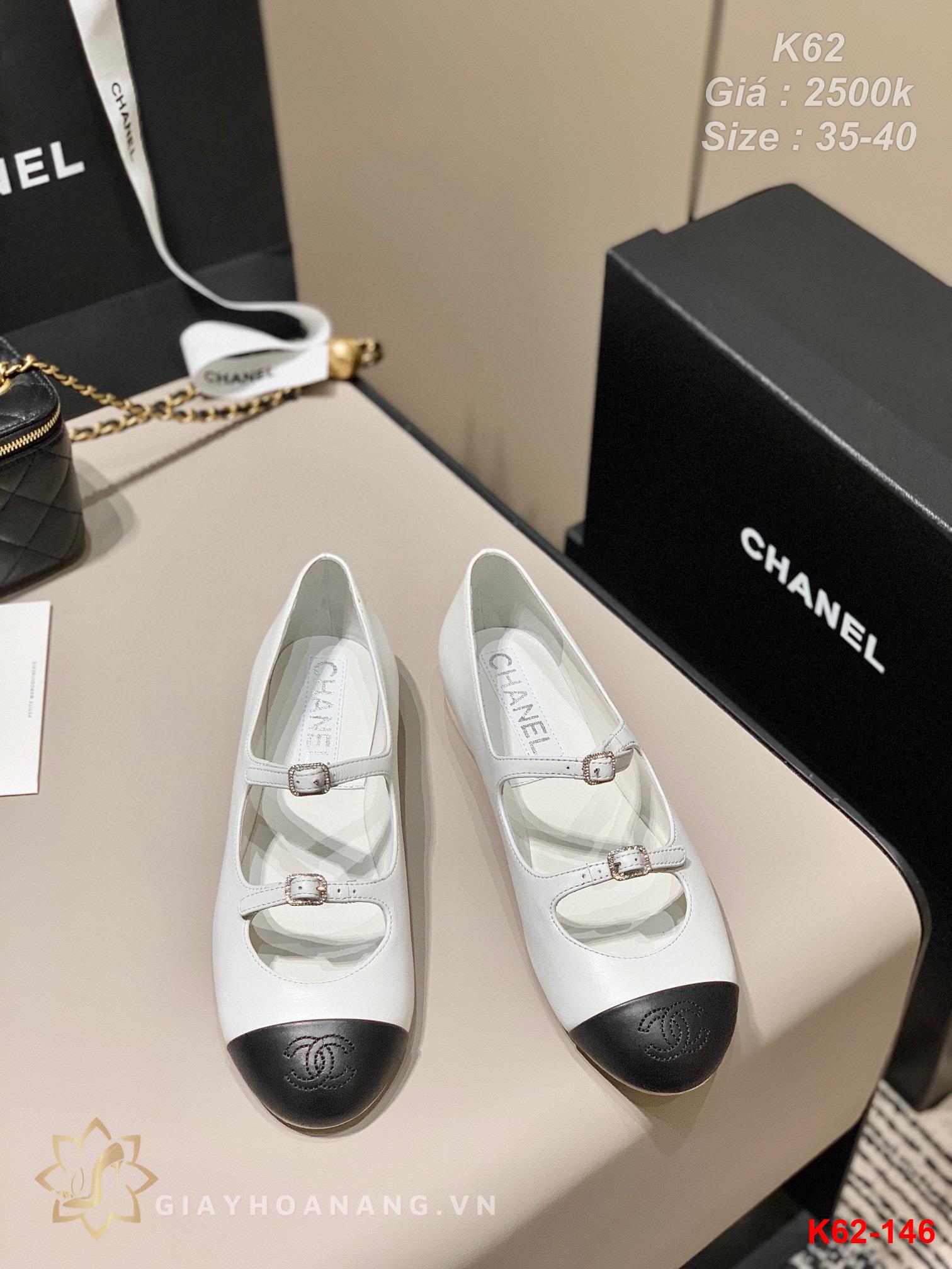 K62-146 Chanel giày bệt siêu cấp