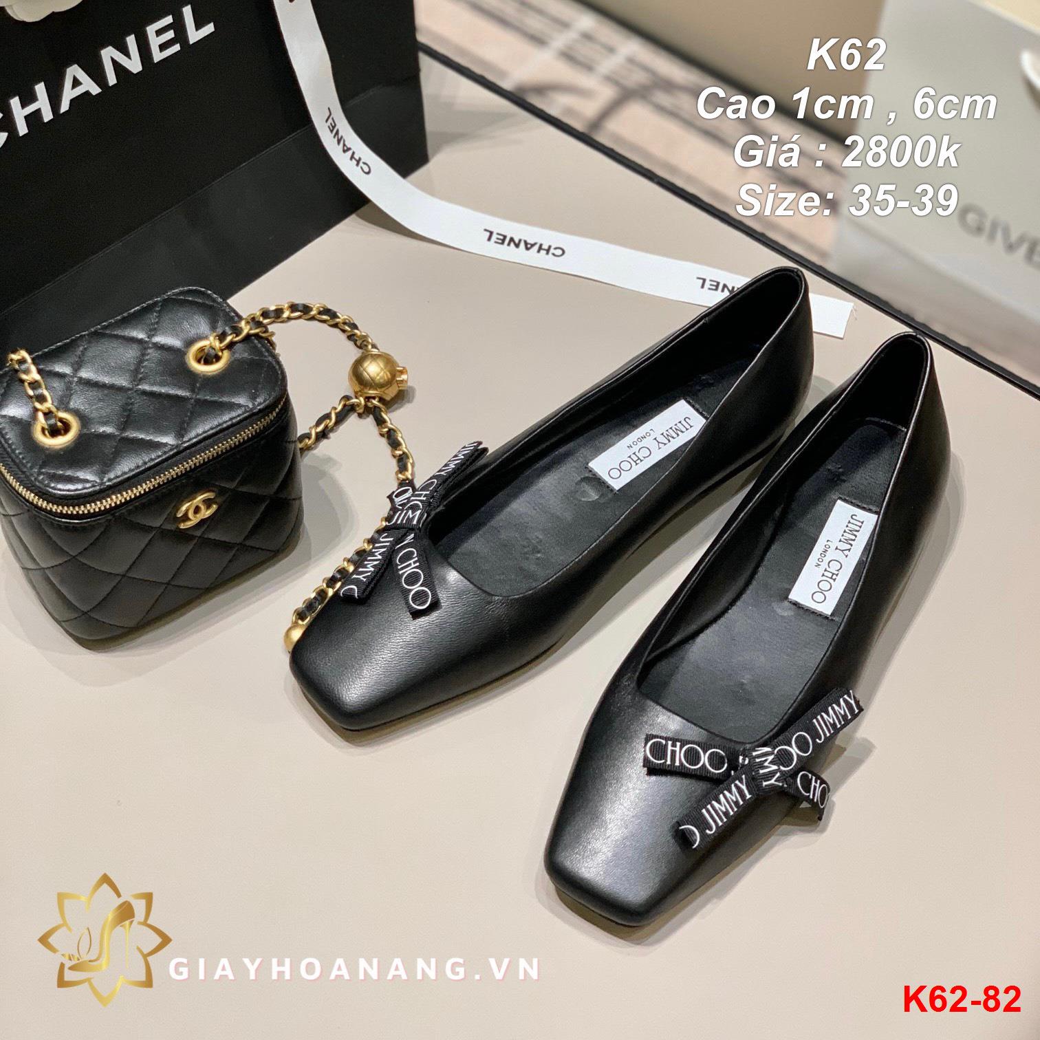 K62-82 Jimmy Choo giày cao 1cm , 6cm siêu cấp