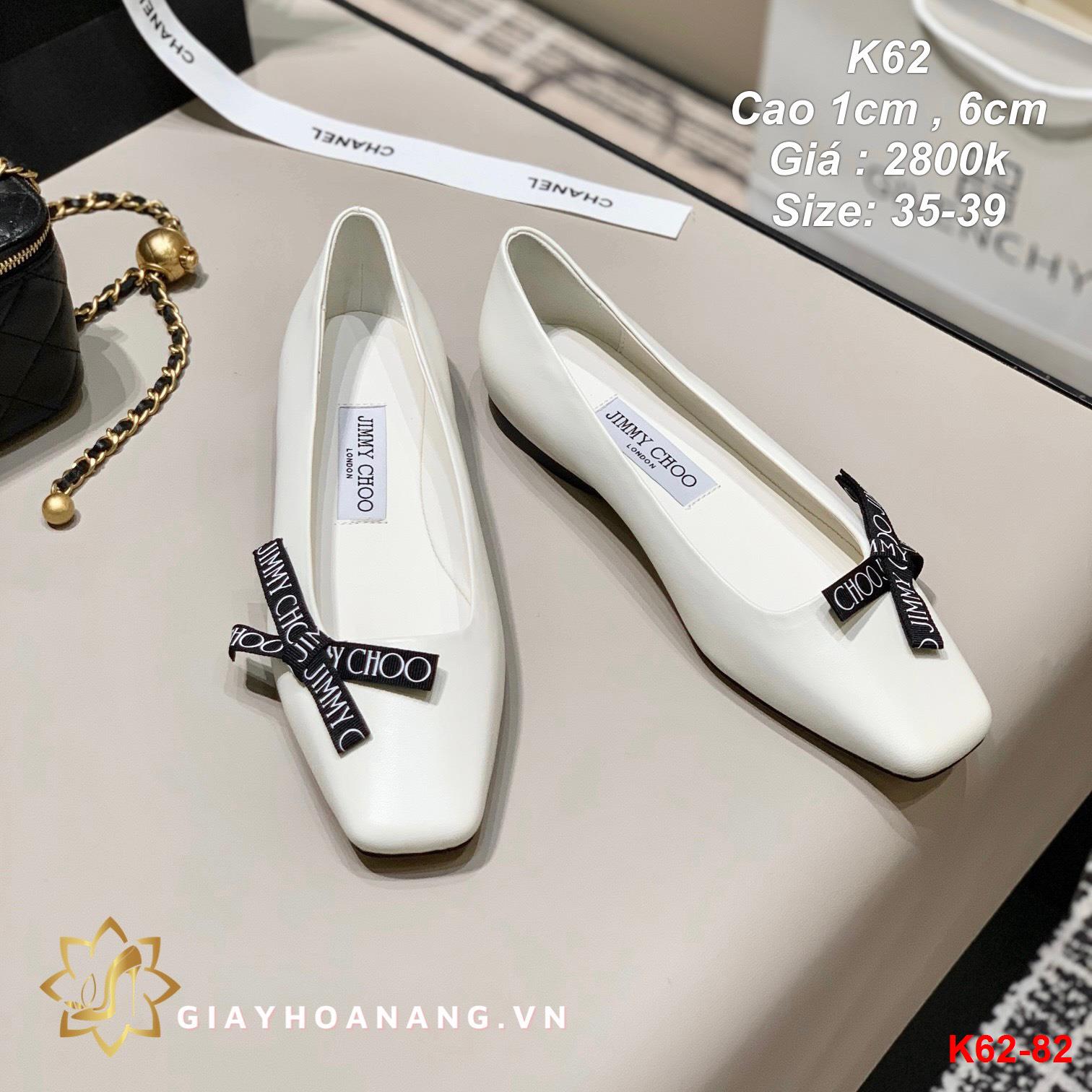K62-82 Jimmy Choo giày cao 1cm , 6cm siêu cấp