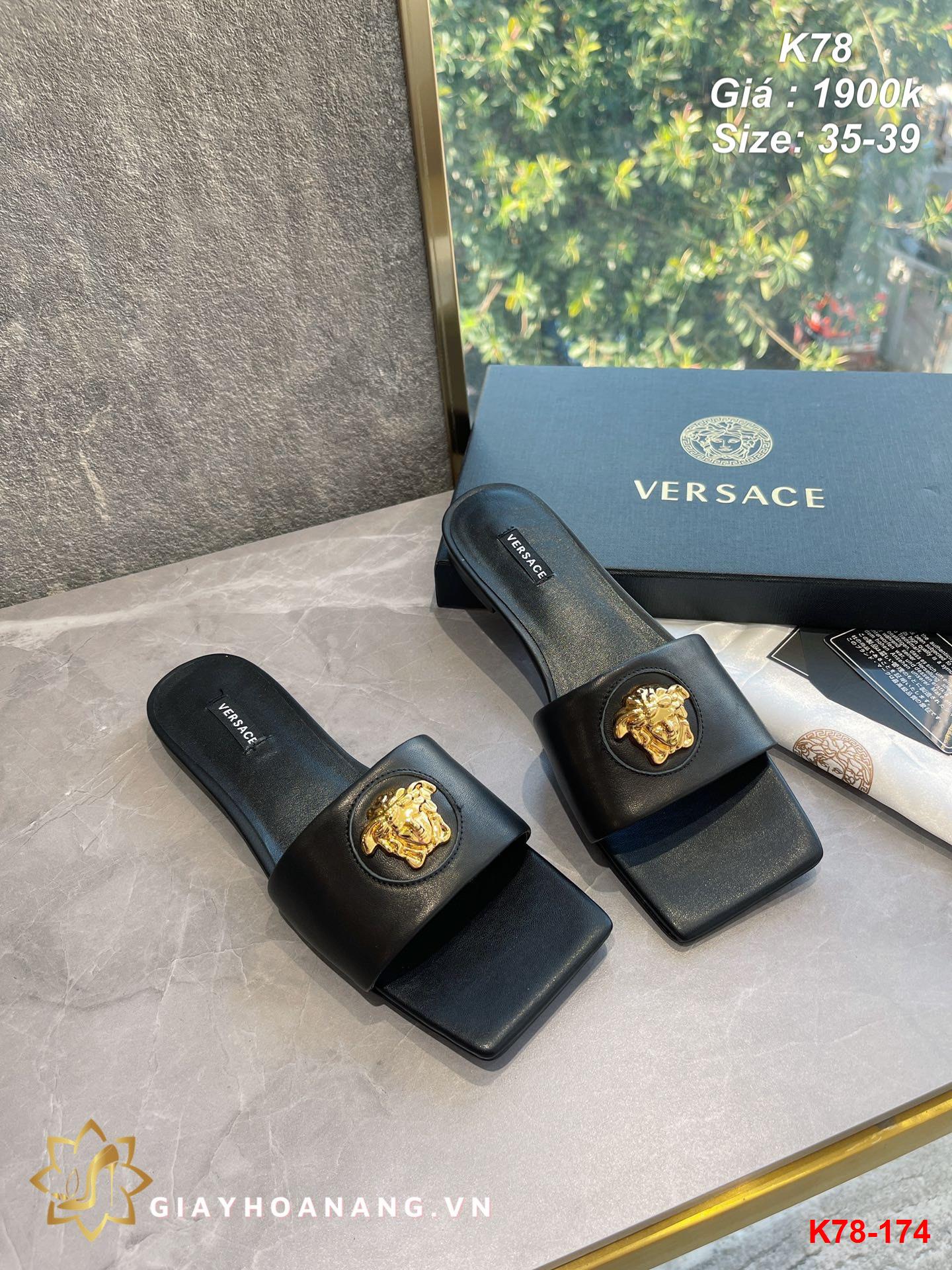 K78-174 Versace dép siêu cấp