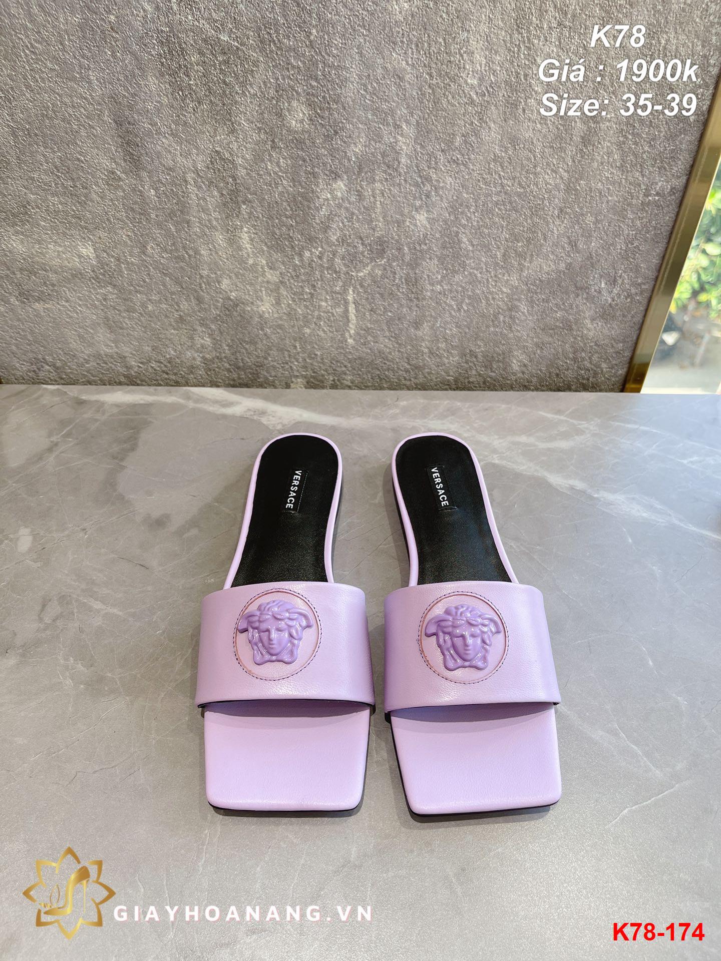 K78-174 Versace dép siêu cấp