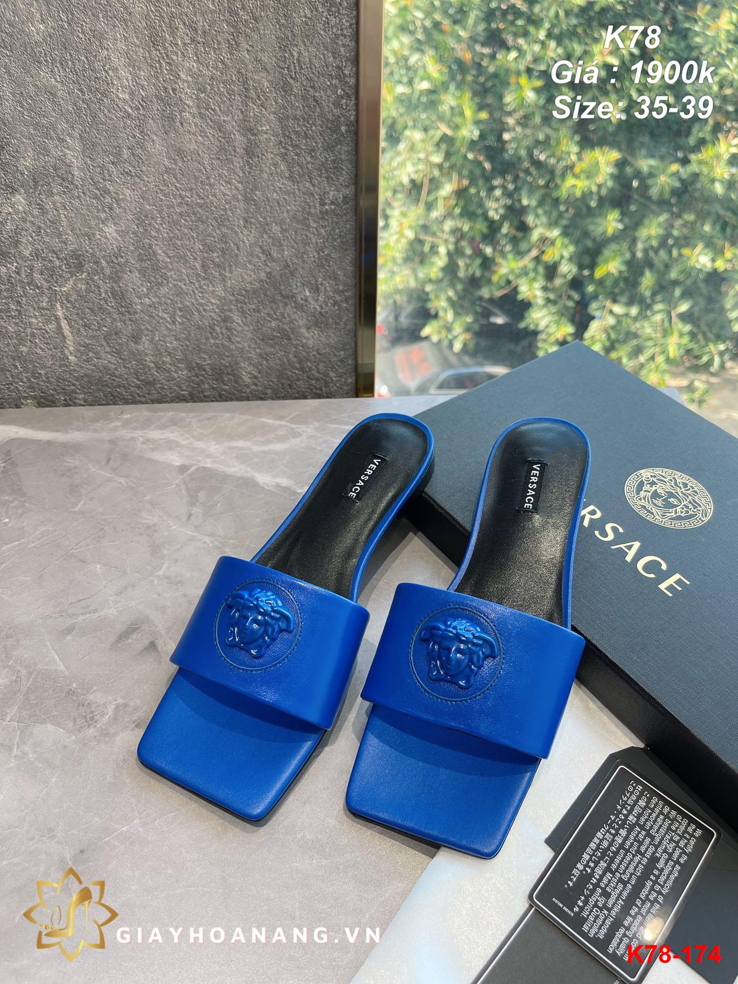 K78-174 Versace dép siêu cấp