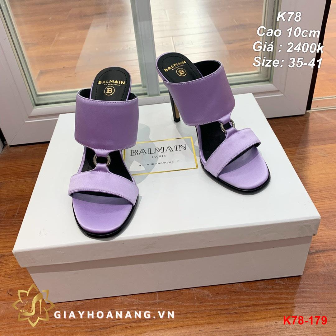 K78-179 Versace sandal cao 10cm siêu cấp