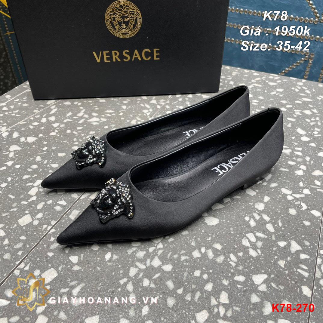 K78-270 Versace giày bệt siêu cấp