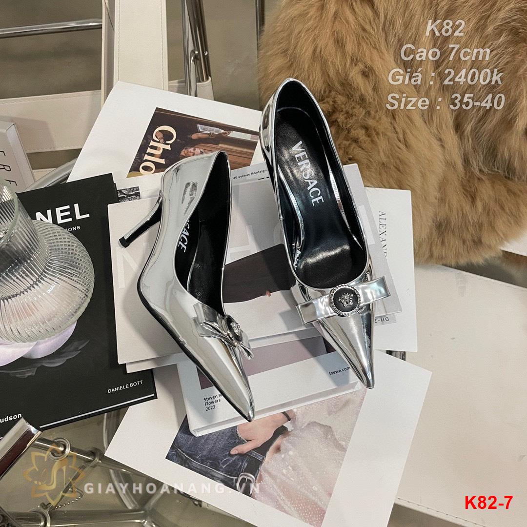 K82-7 Versace giày cao 7cm siêu cấp