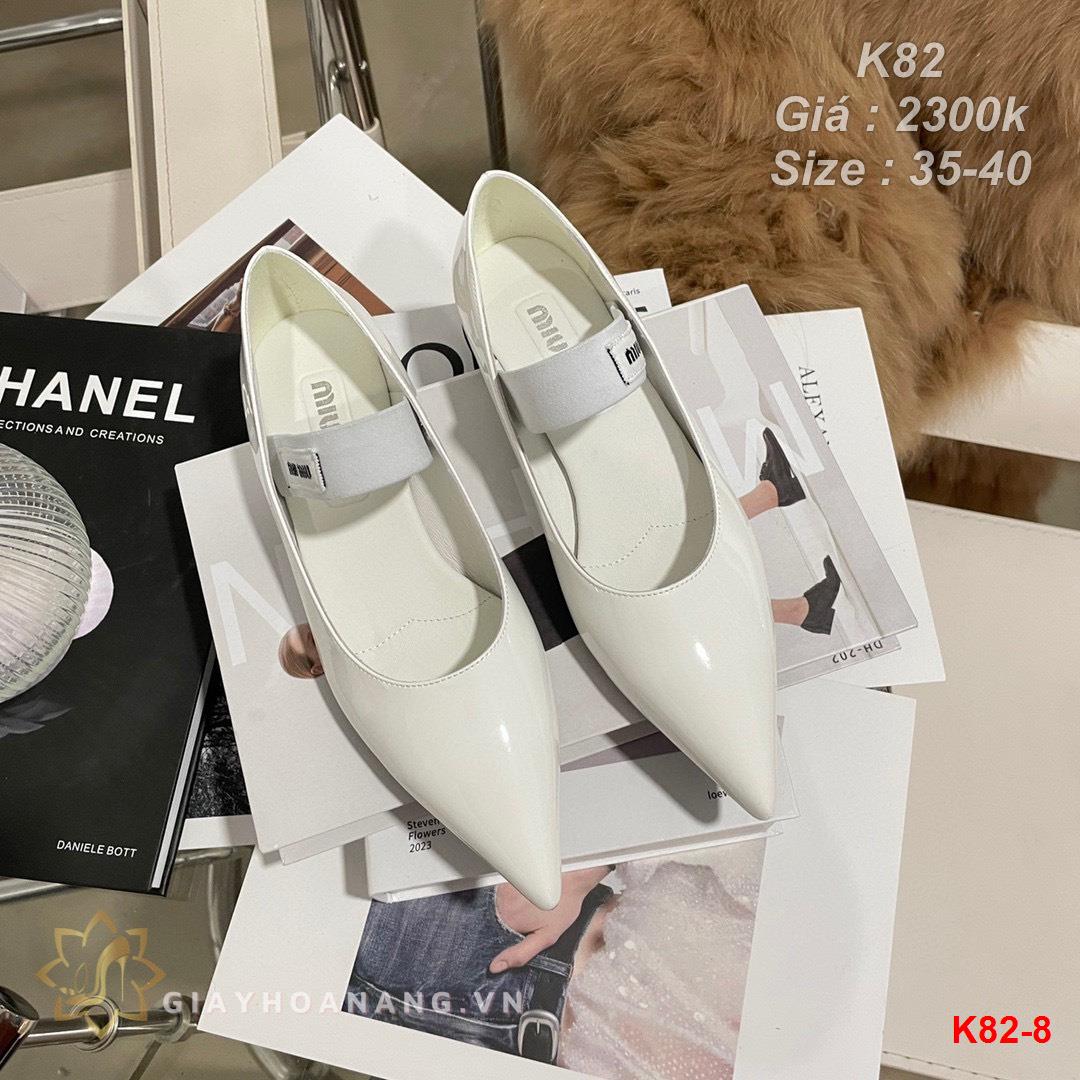 K82-8 Miu Miu giày bệt siêu cấp