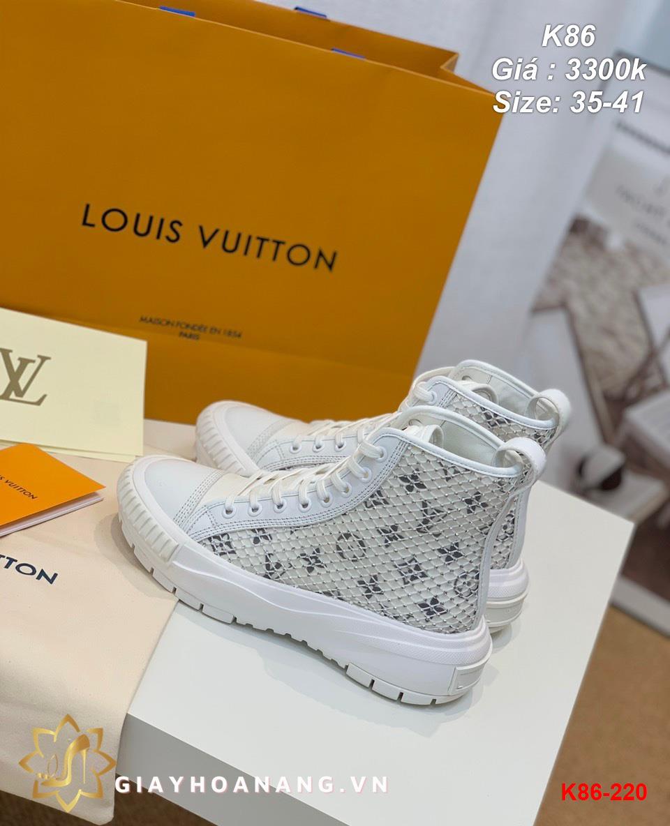 K86-220 Louis Vuitton giày thể thao siêu cấp
