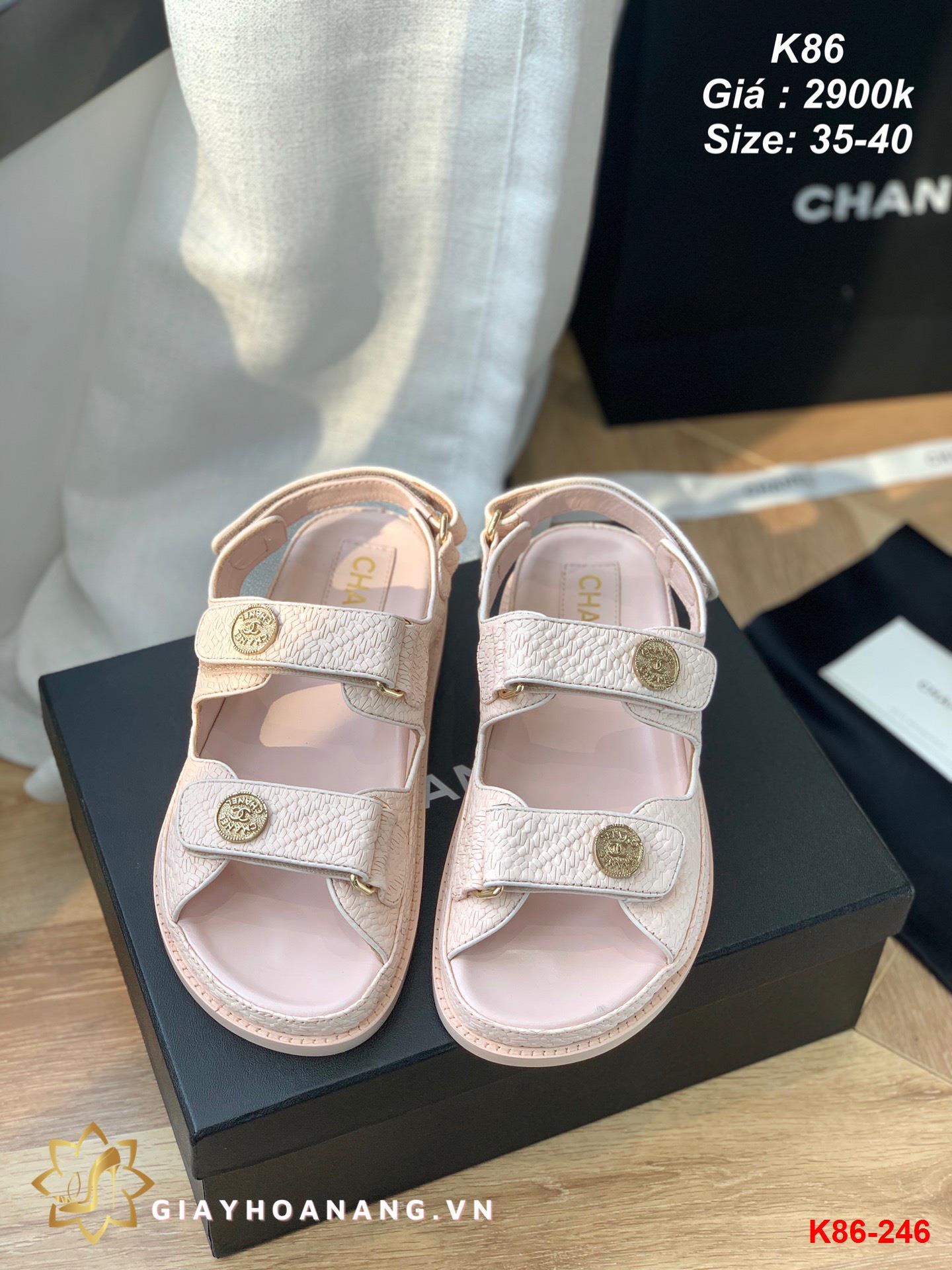 K86-246 Chanel sandal siêu cấp