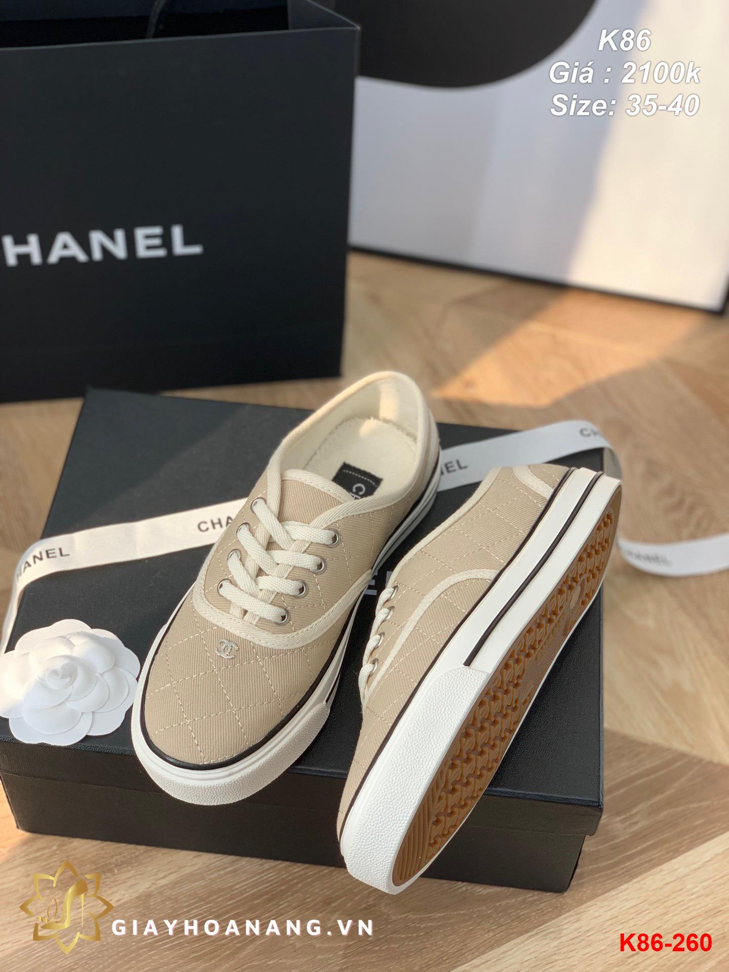 K86-260 Chanel giày thể thao siêu cấp