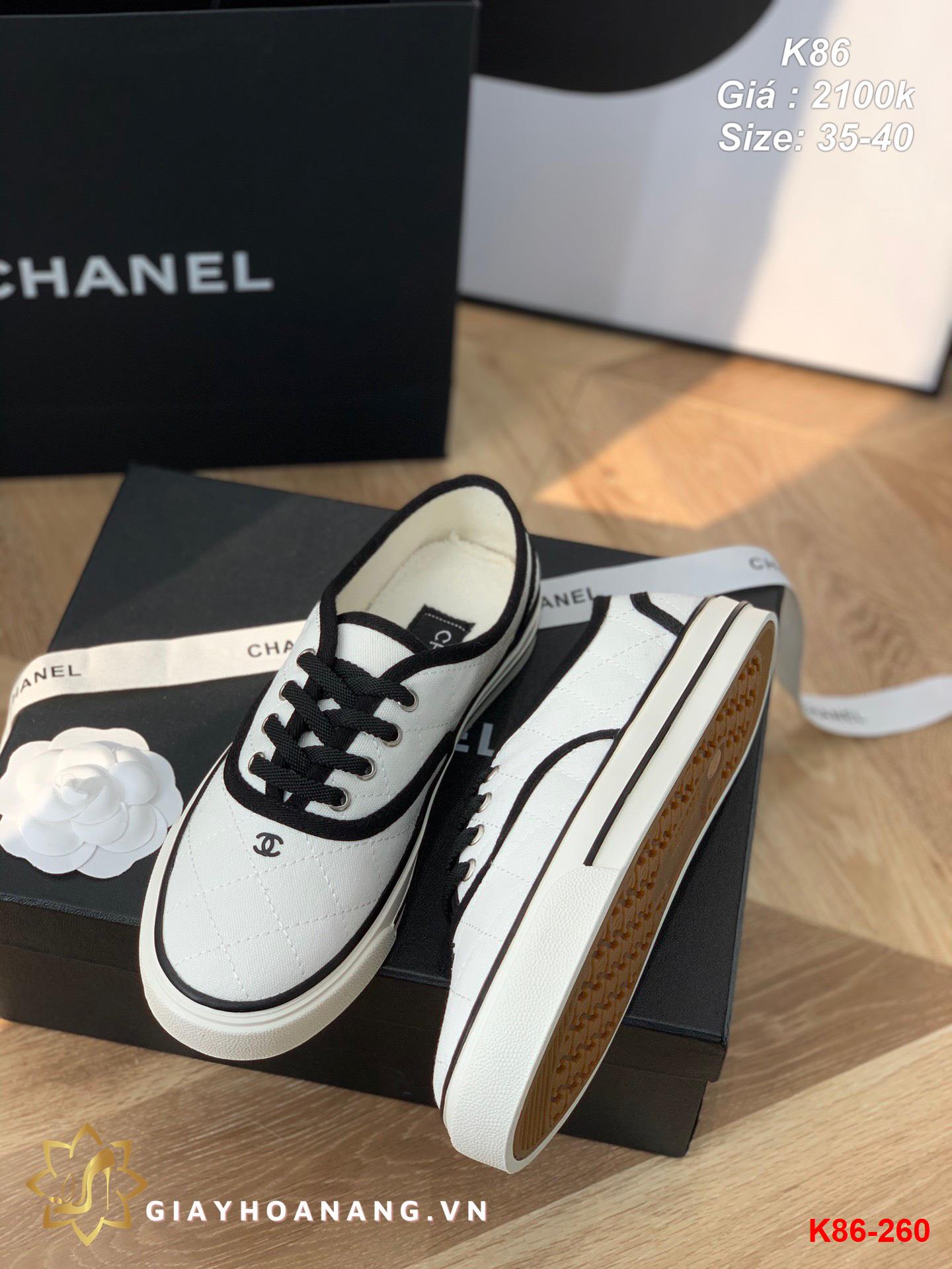 K86-260 Chanel giày thể thao siêu cấp