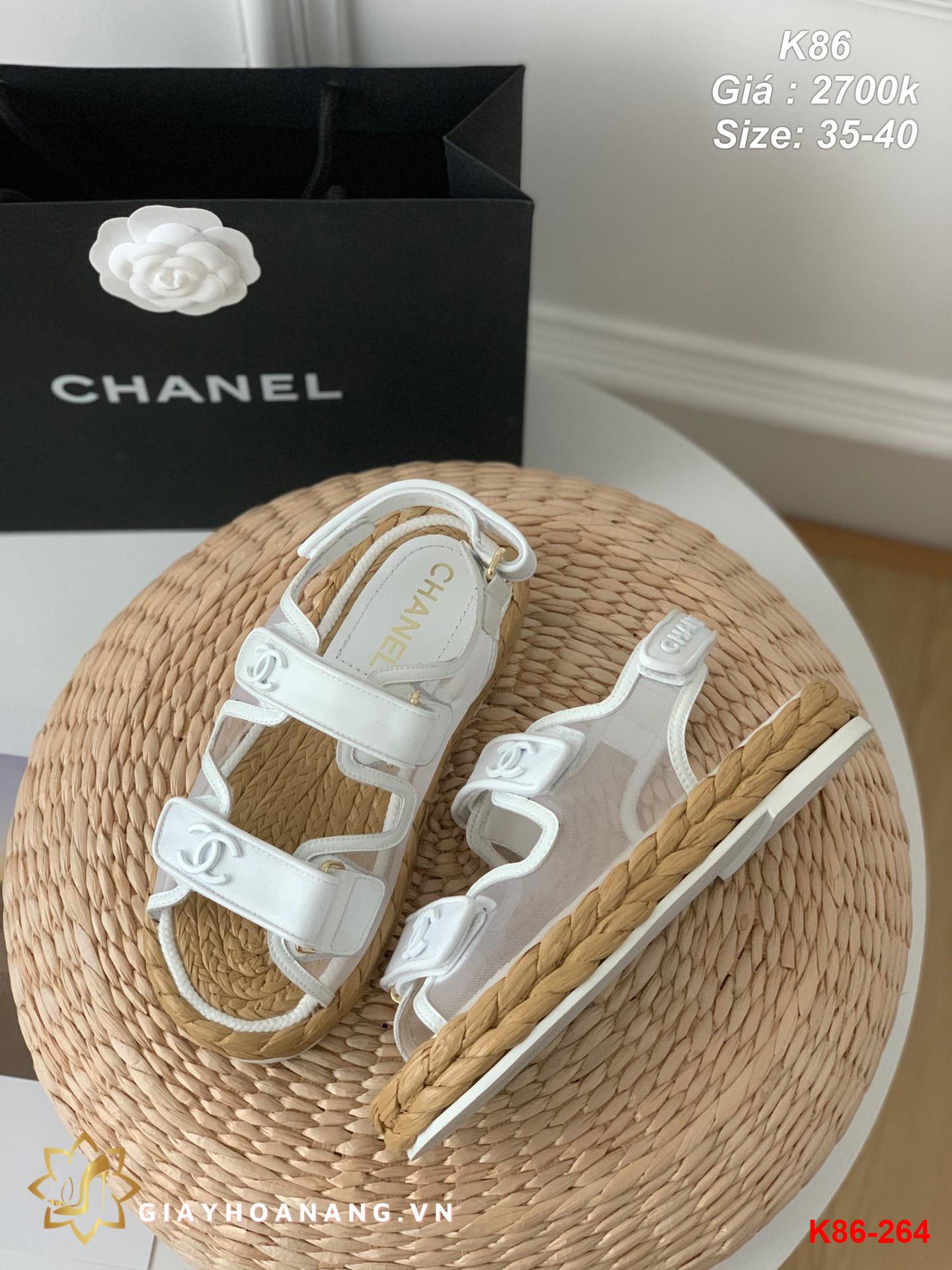 K86-264 Chanel sandal siêu cấp