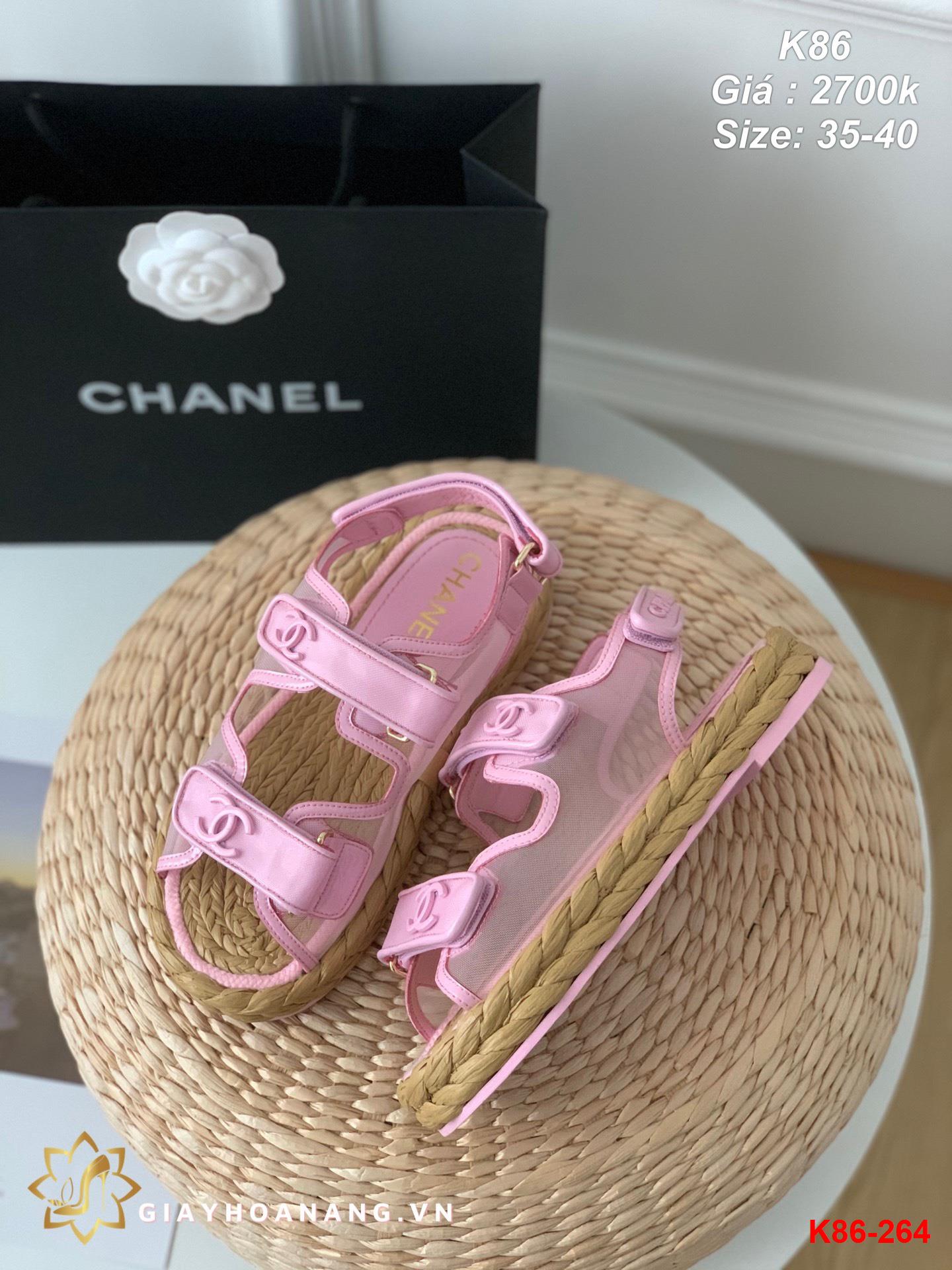 K86-264 Chanel sandal siêu cấp