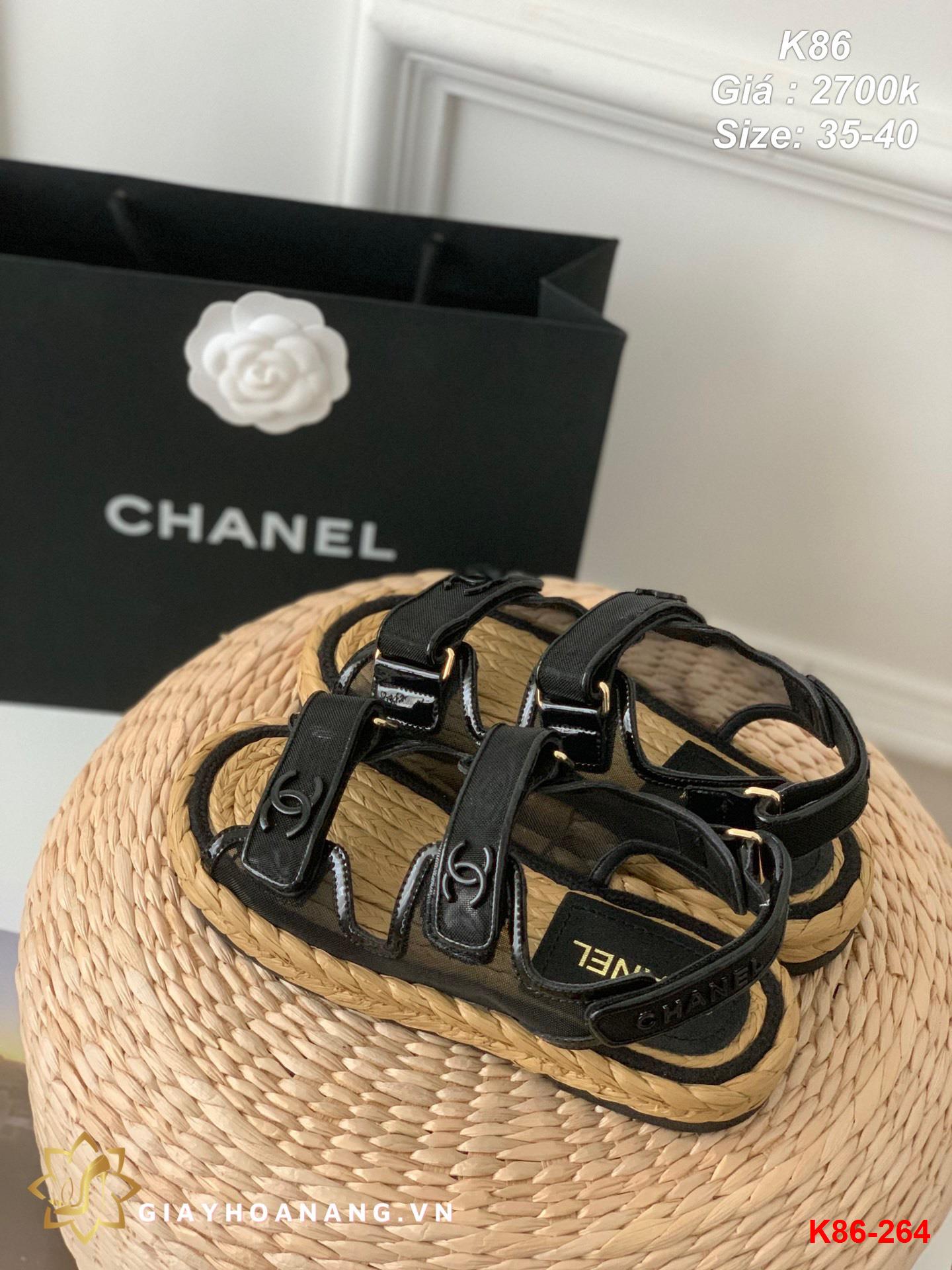 K86-264 Chanel sandal siêu cấp