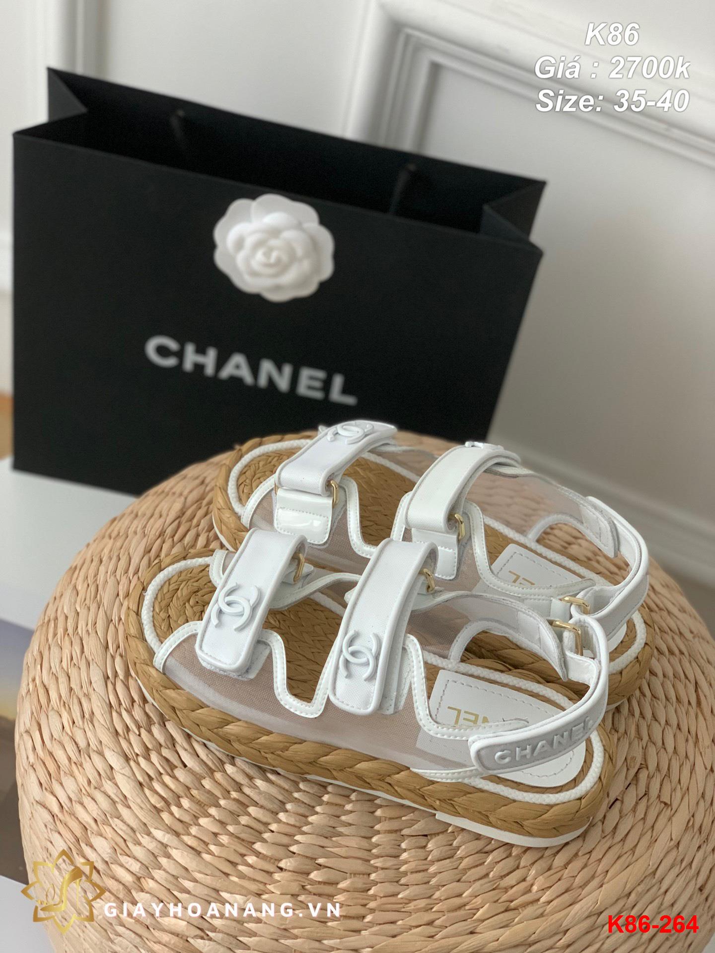 K86-264 Chanel sandal siêu cấp