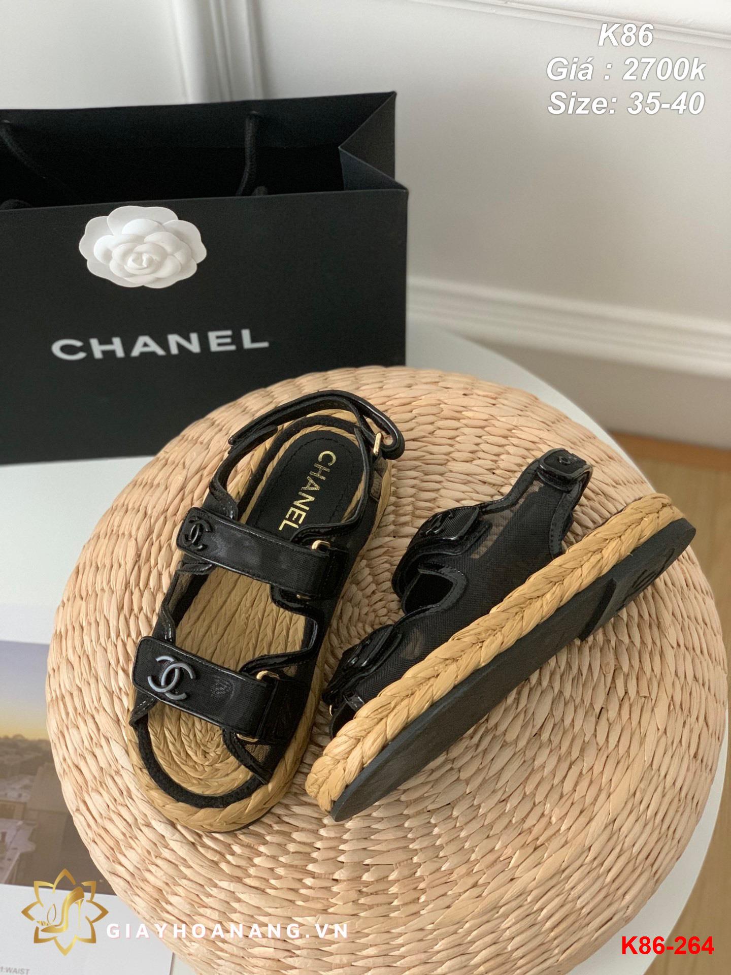 K86-264 Chanel sandal siêu cấp