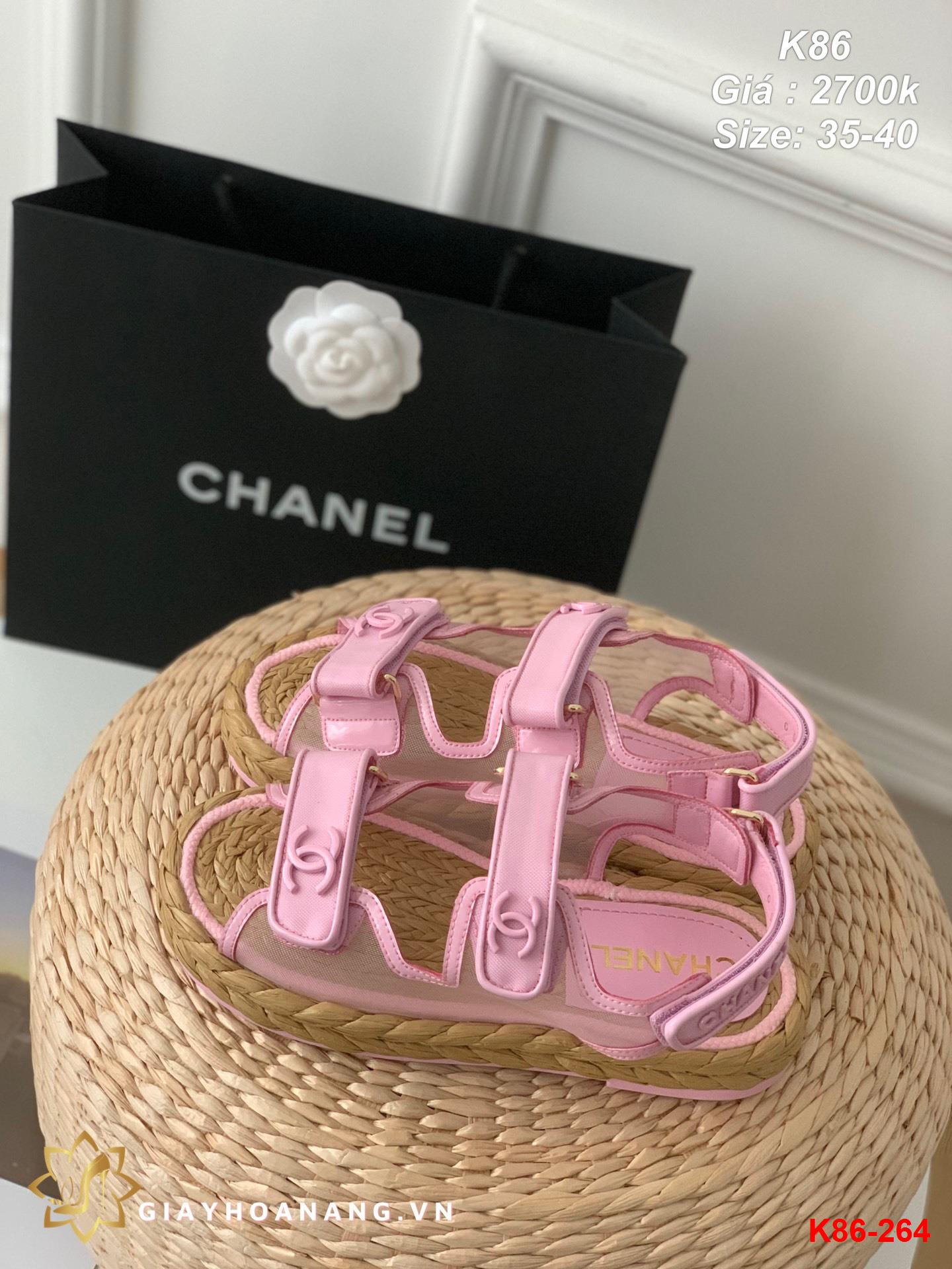 K86-264 Chanel sandal siêu cấp