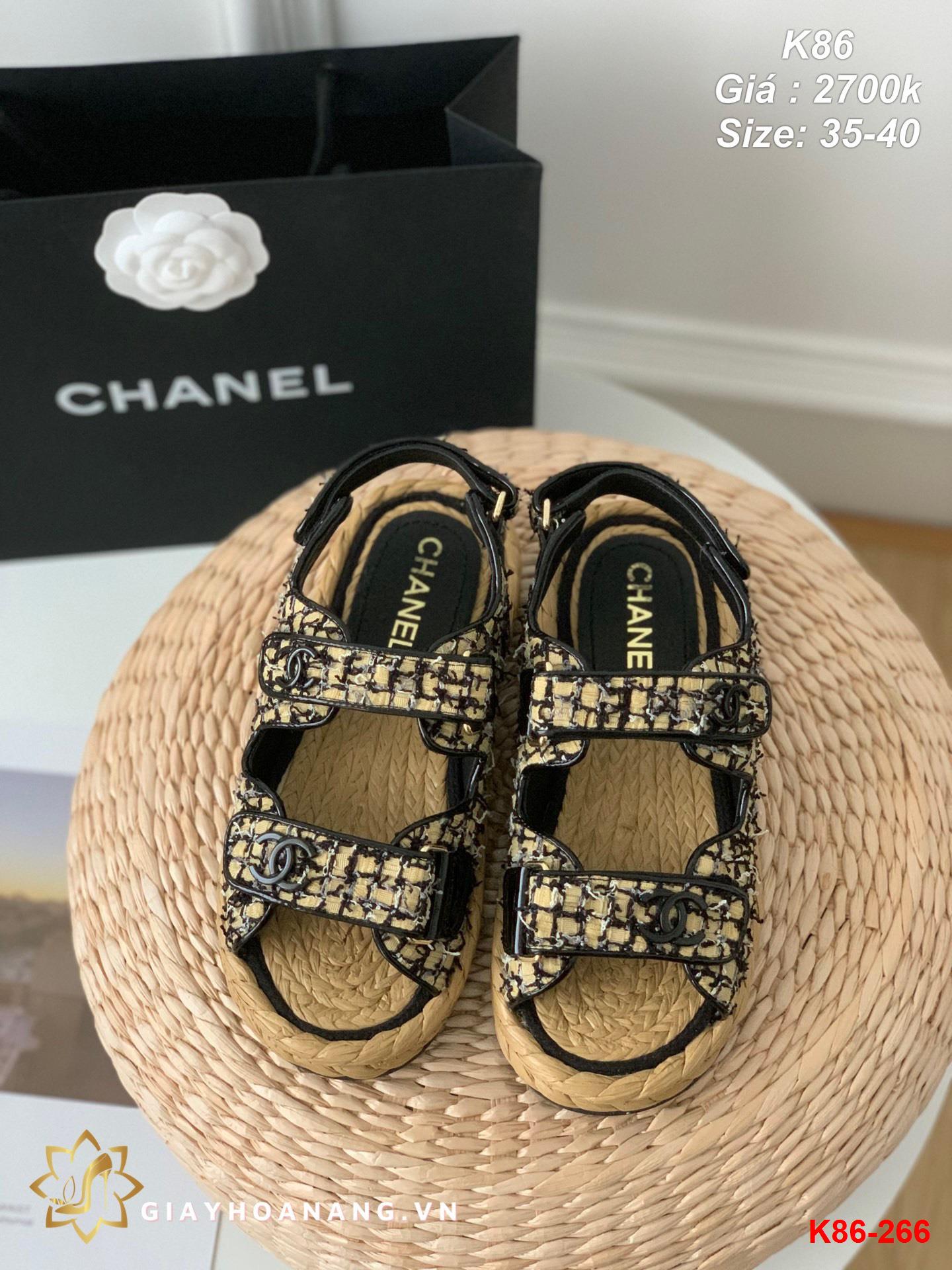 K86-266 Chanel sandal siêu cấp