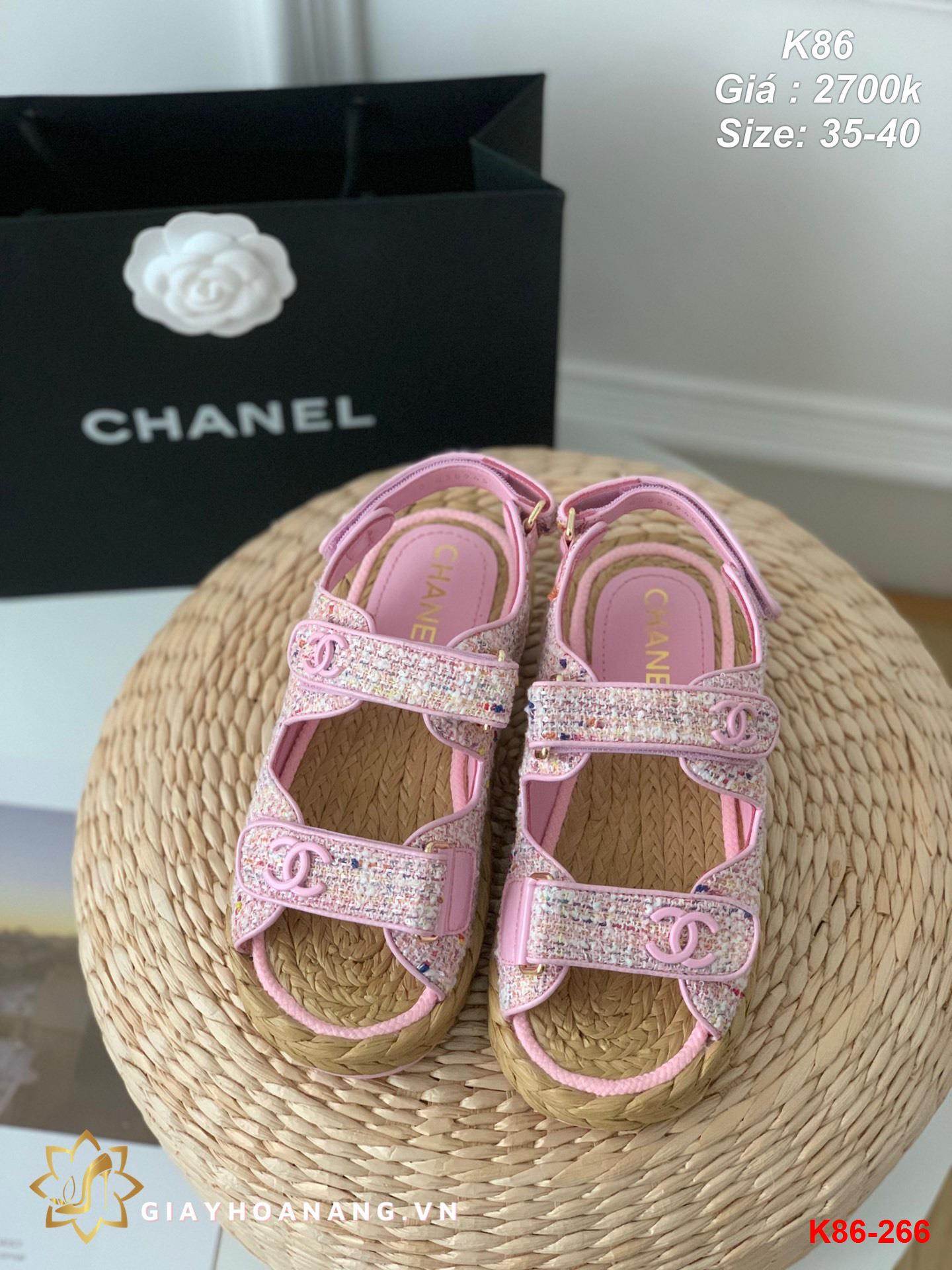 K86-266 Chanel sandal siêu cấp