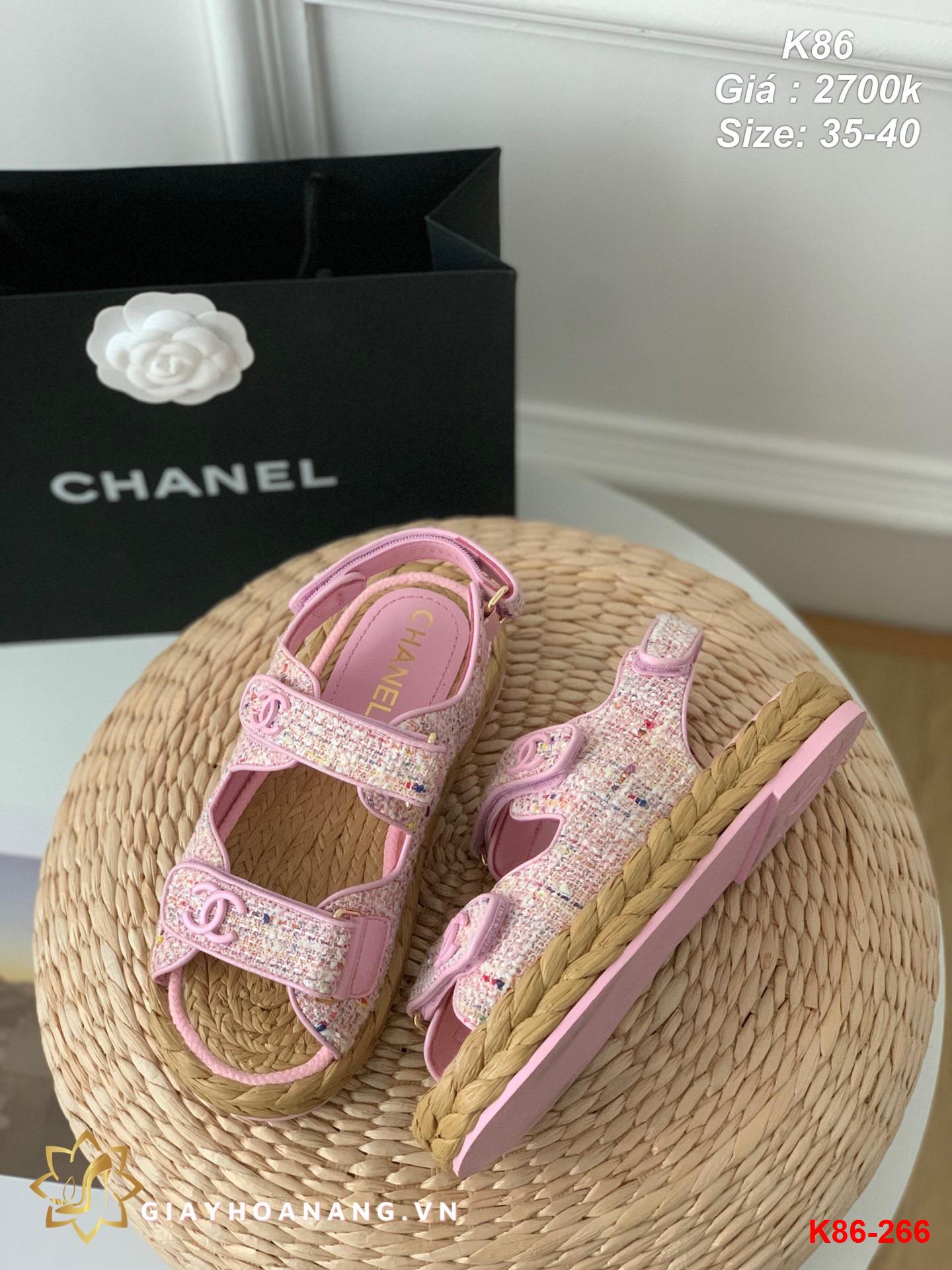 K86-266 Chanel sandal siêu cấp