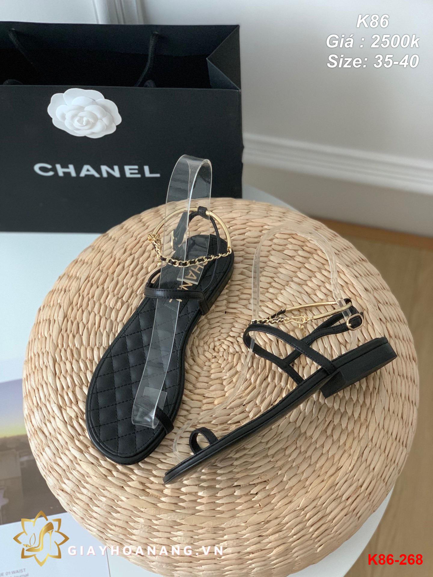 K86-268 Chanel sandal siêu cấp