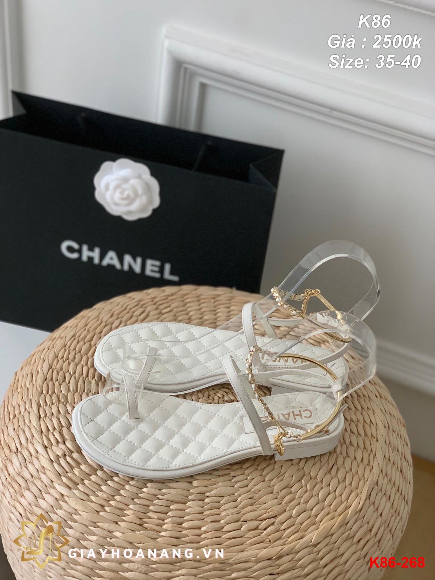 K86-268 Chanel sandal siêu cấp